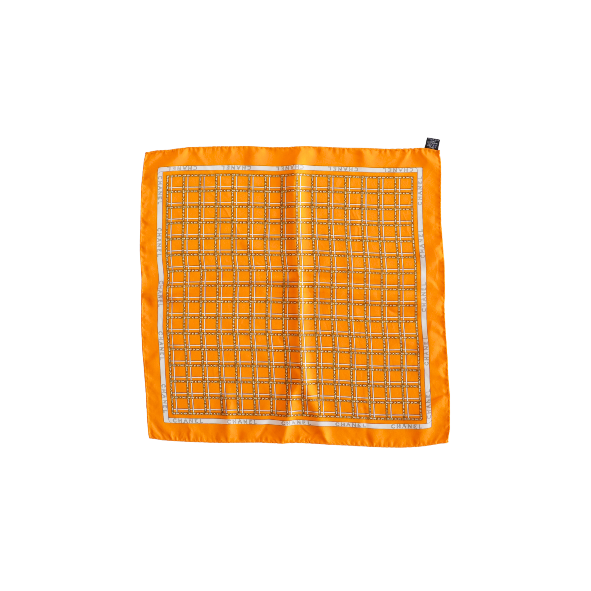 Chanel Chainlink Silk Scarf Handbag