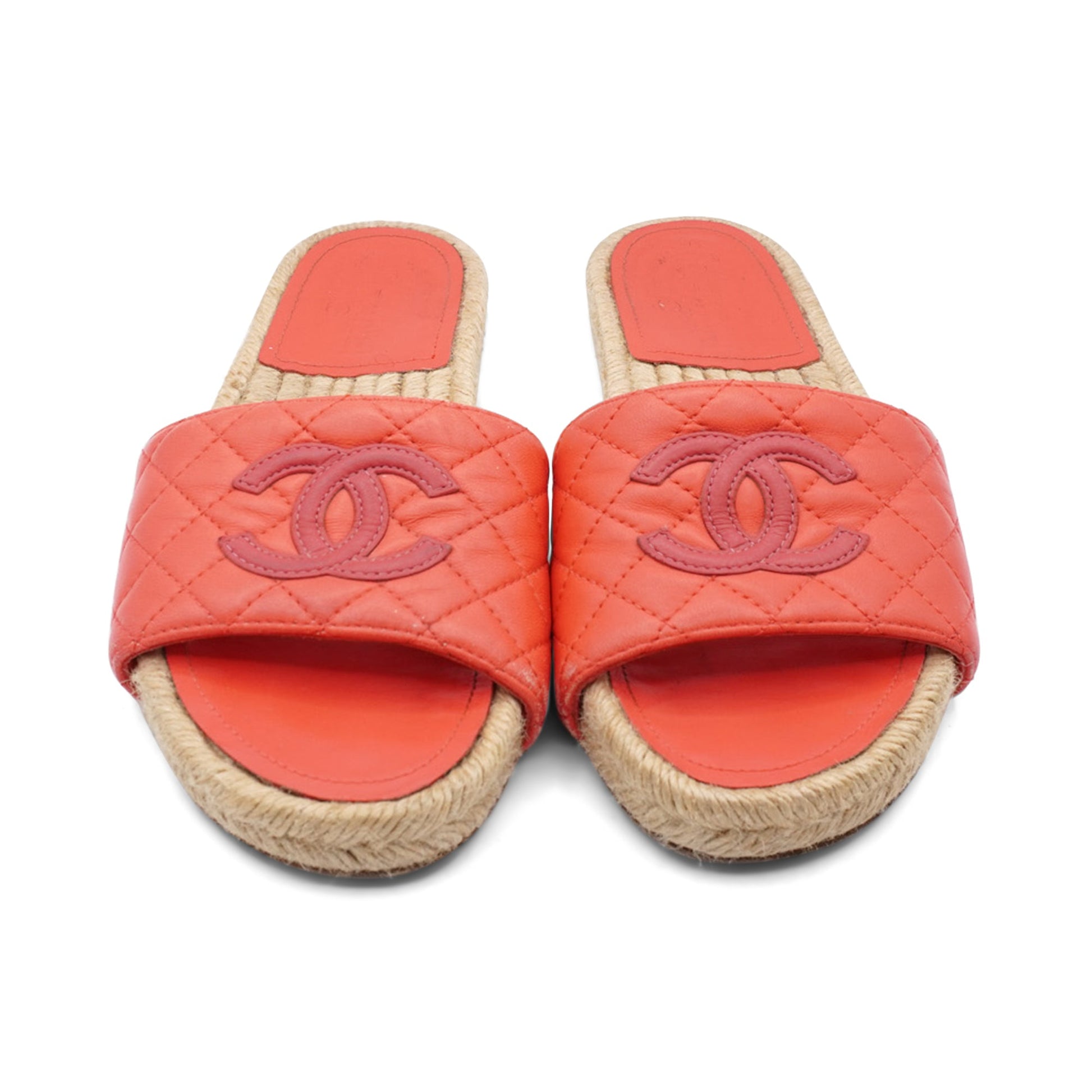 Chanel Espadrille Slides - Women'S 36 Women Shoes