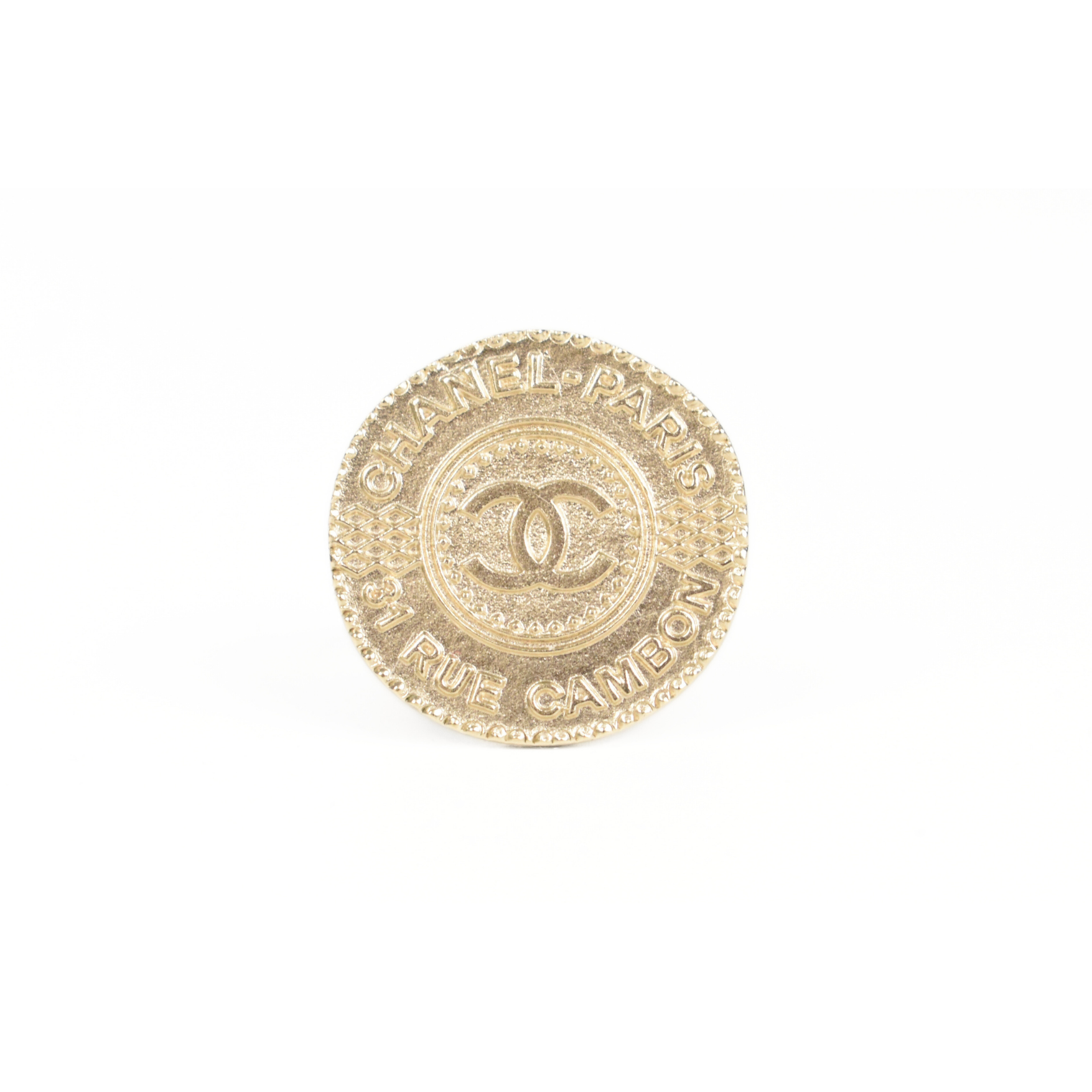 Chanel 'coin Medallion' Ring