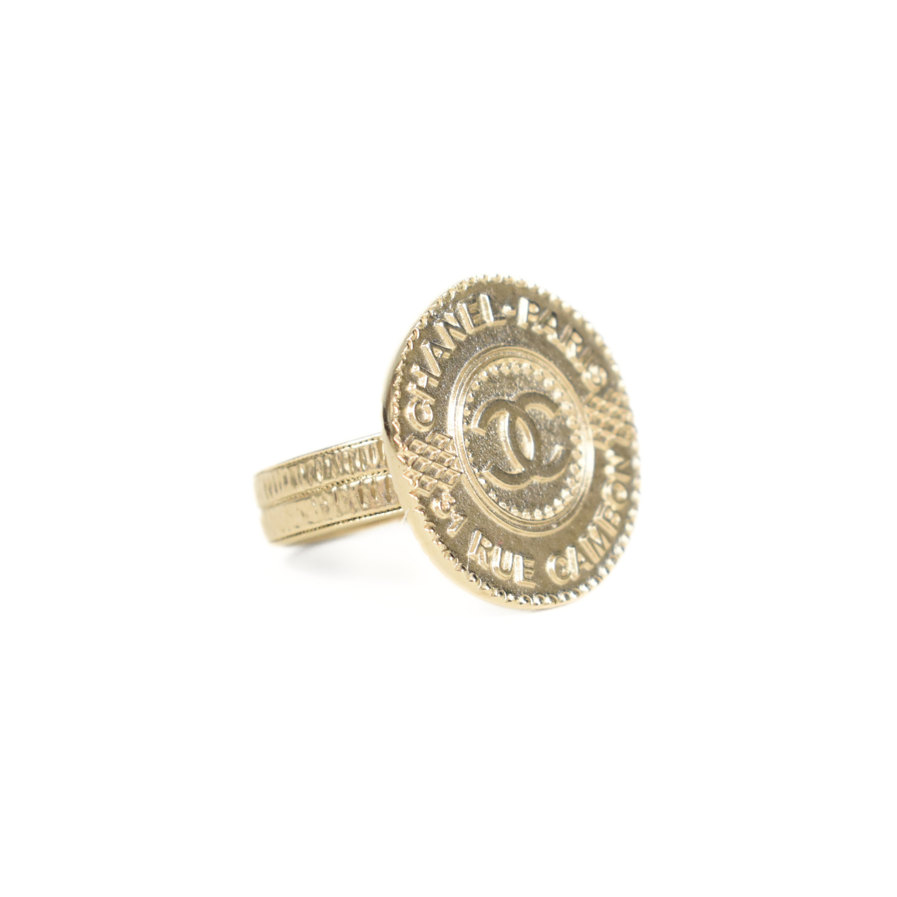 Chanel 'coin Medallion' Ring