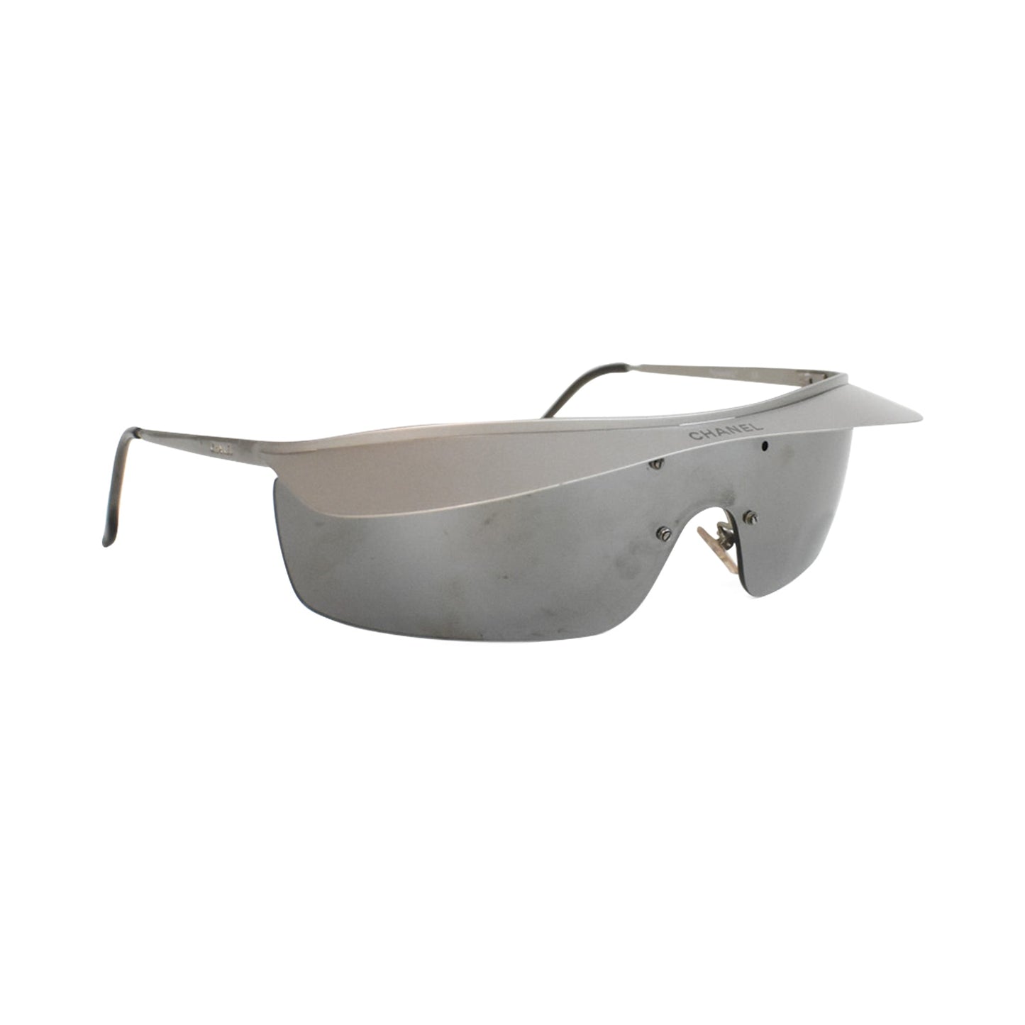 Chanel Shield Visor Sunglasses Bag