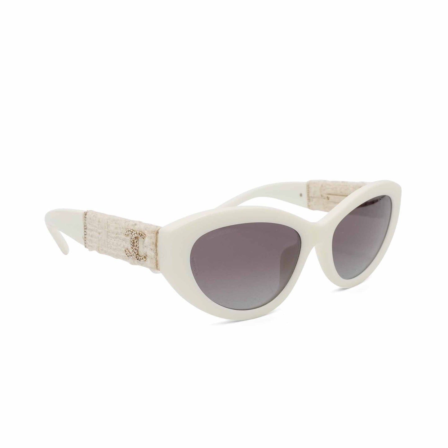 Chanel Tweed Sunglasses Bag