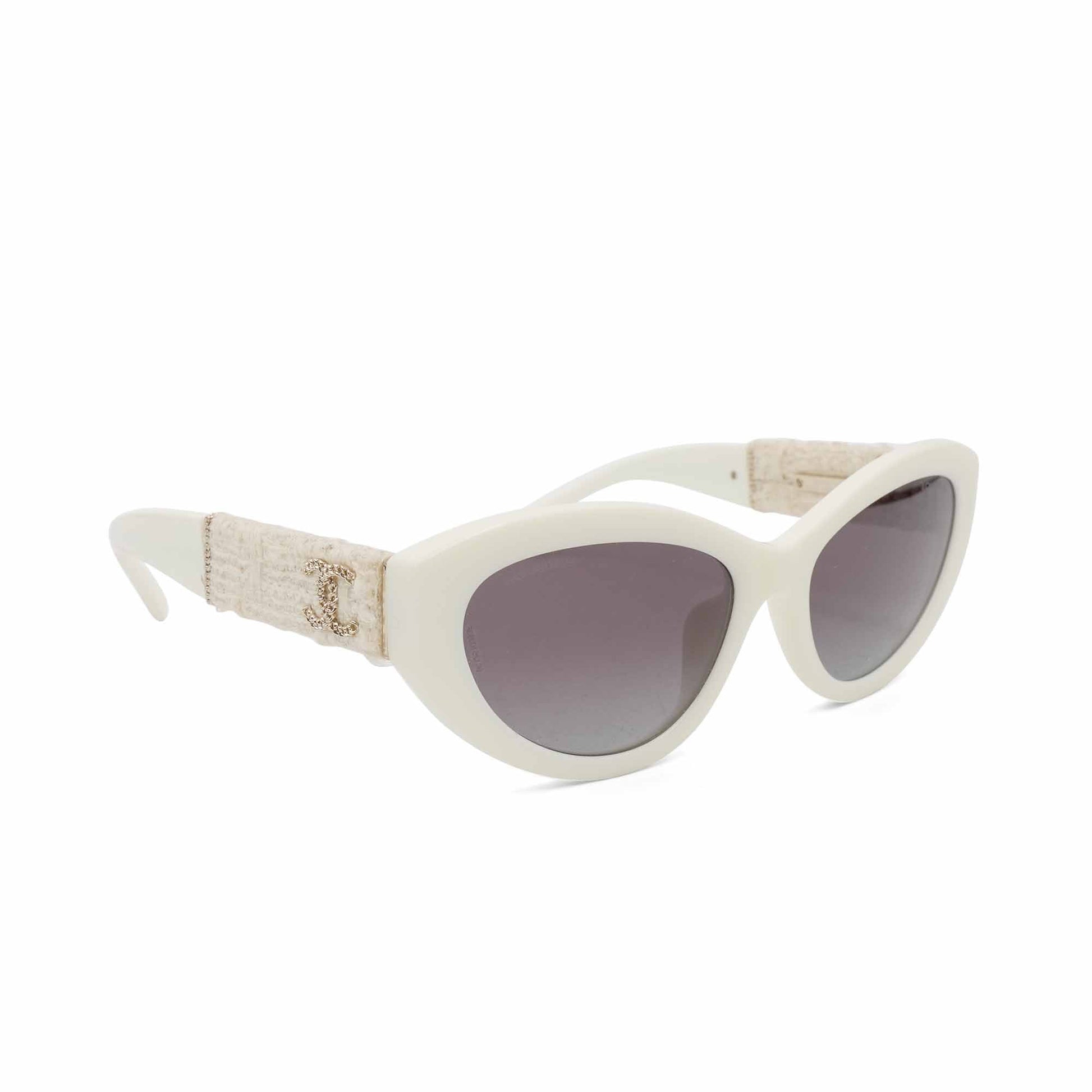 Chanel Tweed Sunglasses Bag