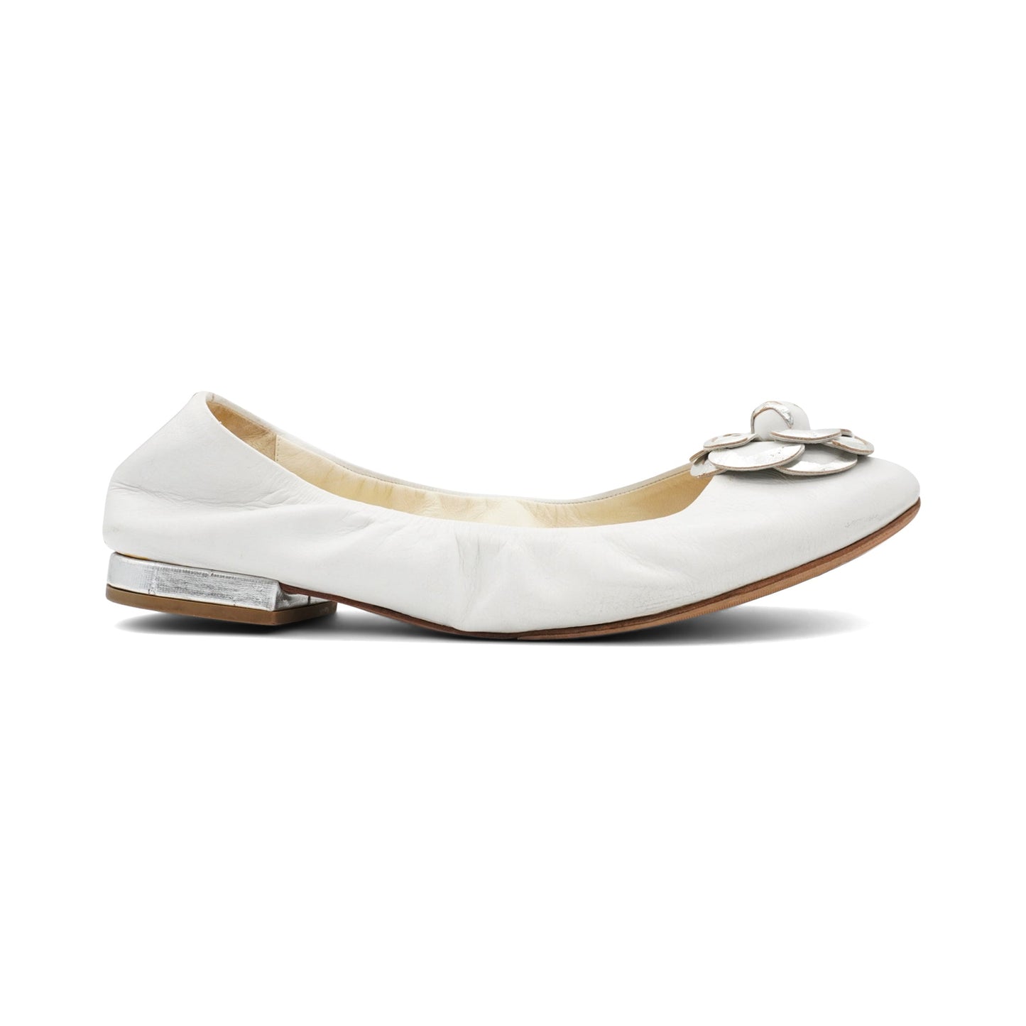 Chanel 'Camellia' Flats - Women'S 38 Women Shoes