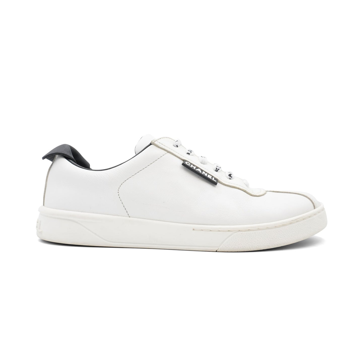 Chanel Low Top Sneakers Women's 37.5