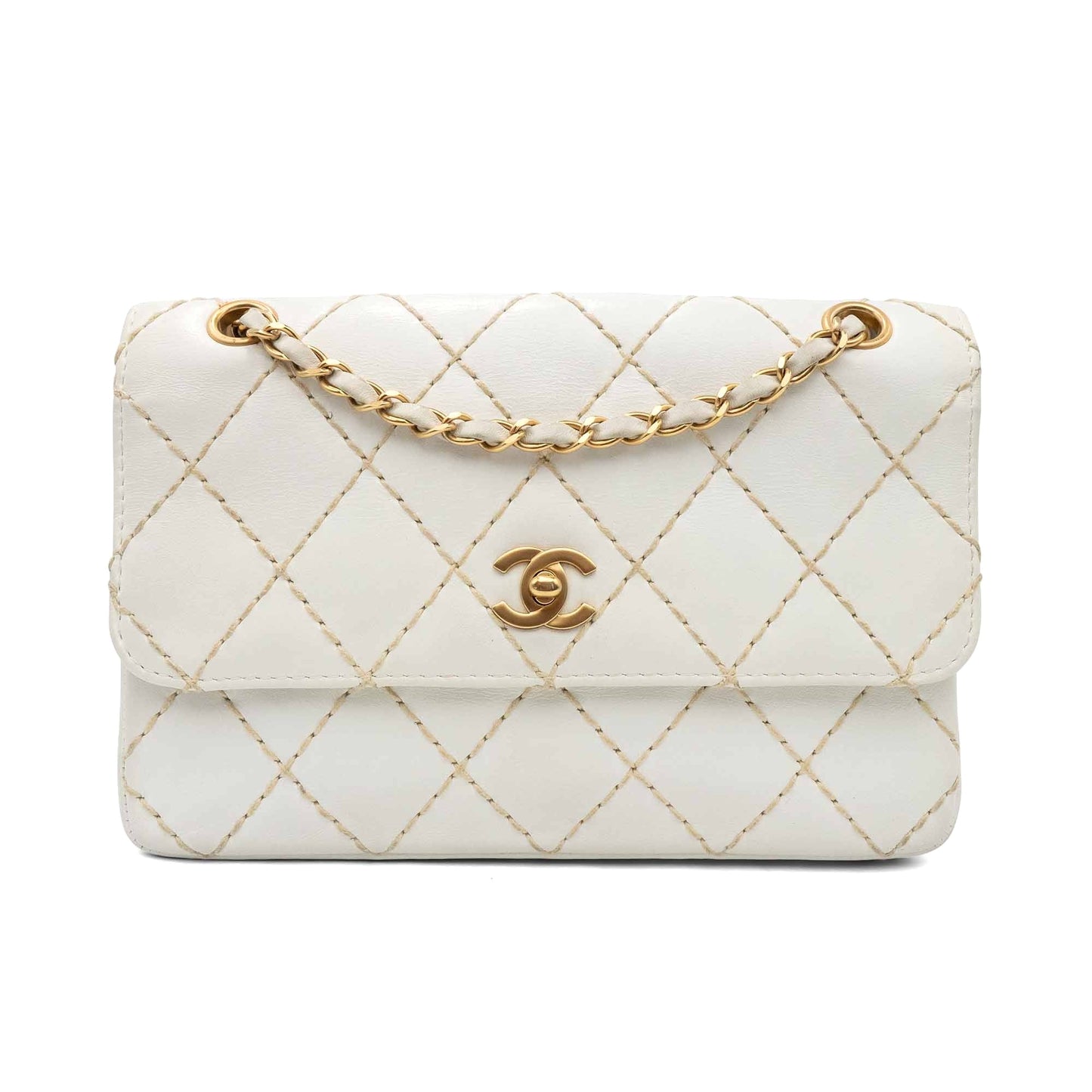 Chanel 'Wild Stitch' Flap Shoulder Bag