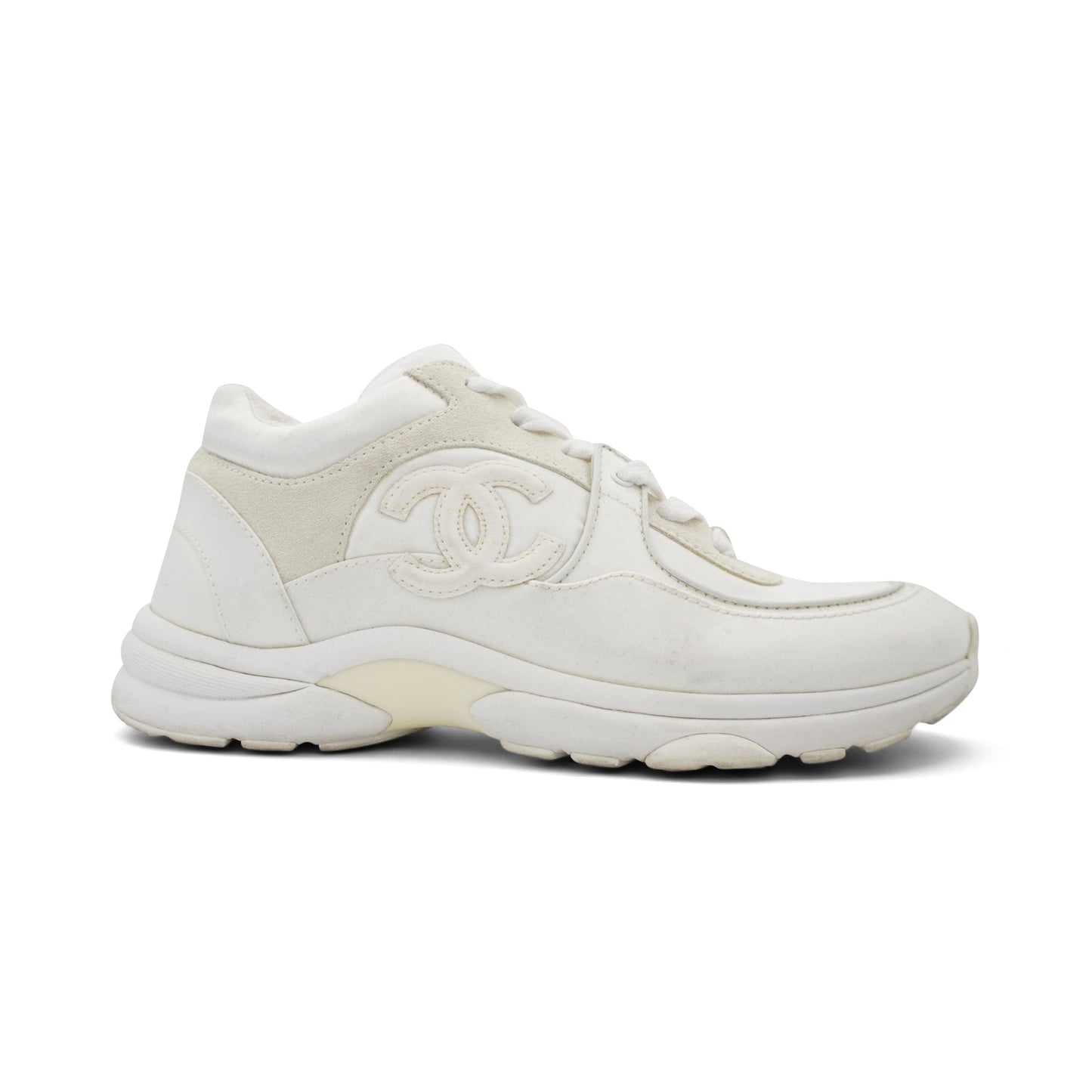 Chanel 'interlocking Cc' Sneakers Women's 37.5
