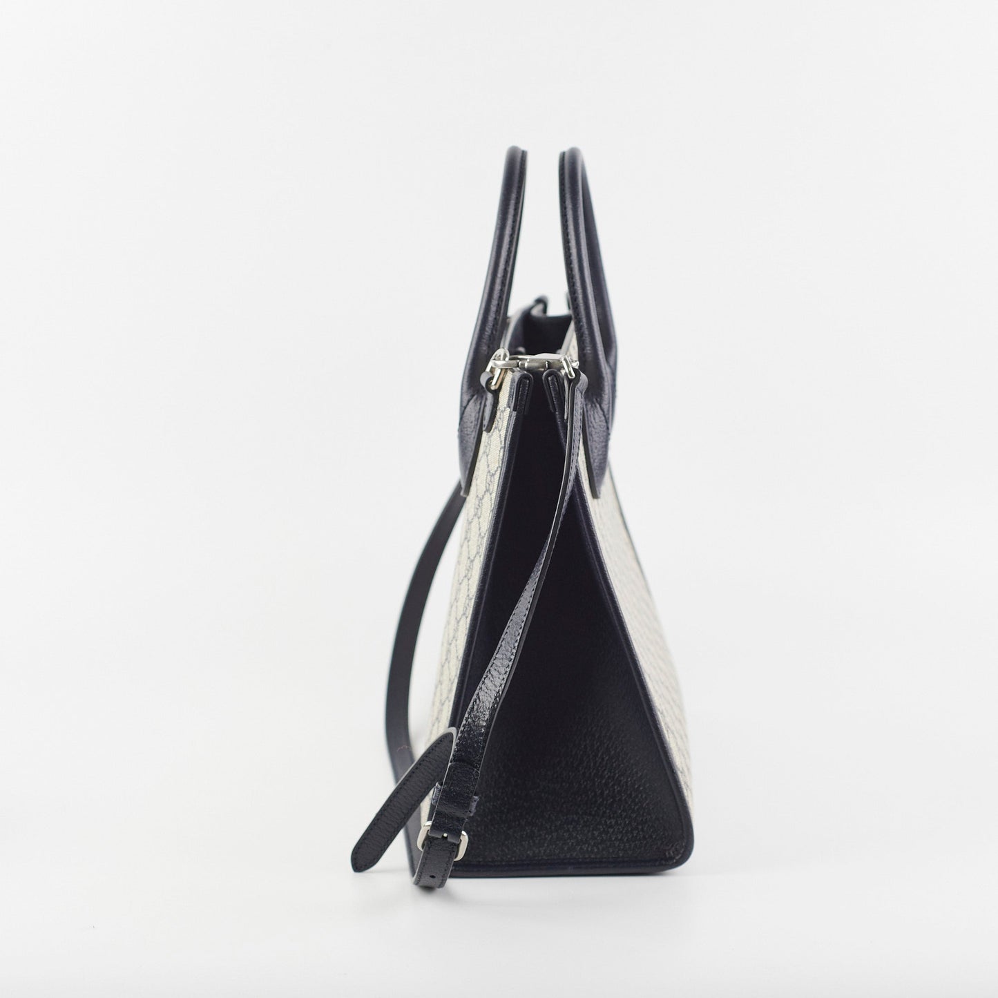 Gucci Tote Monogram Black Tote Bag