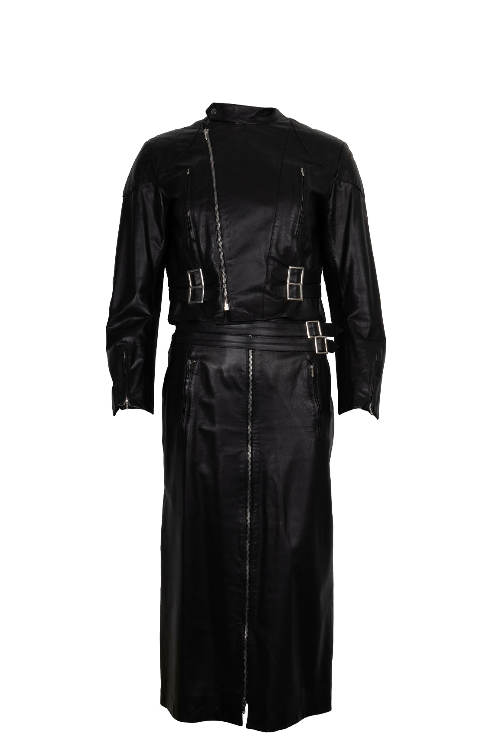 Dior Two Piece Leather Black Handbag