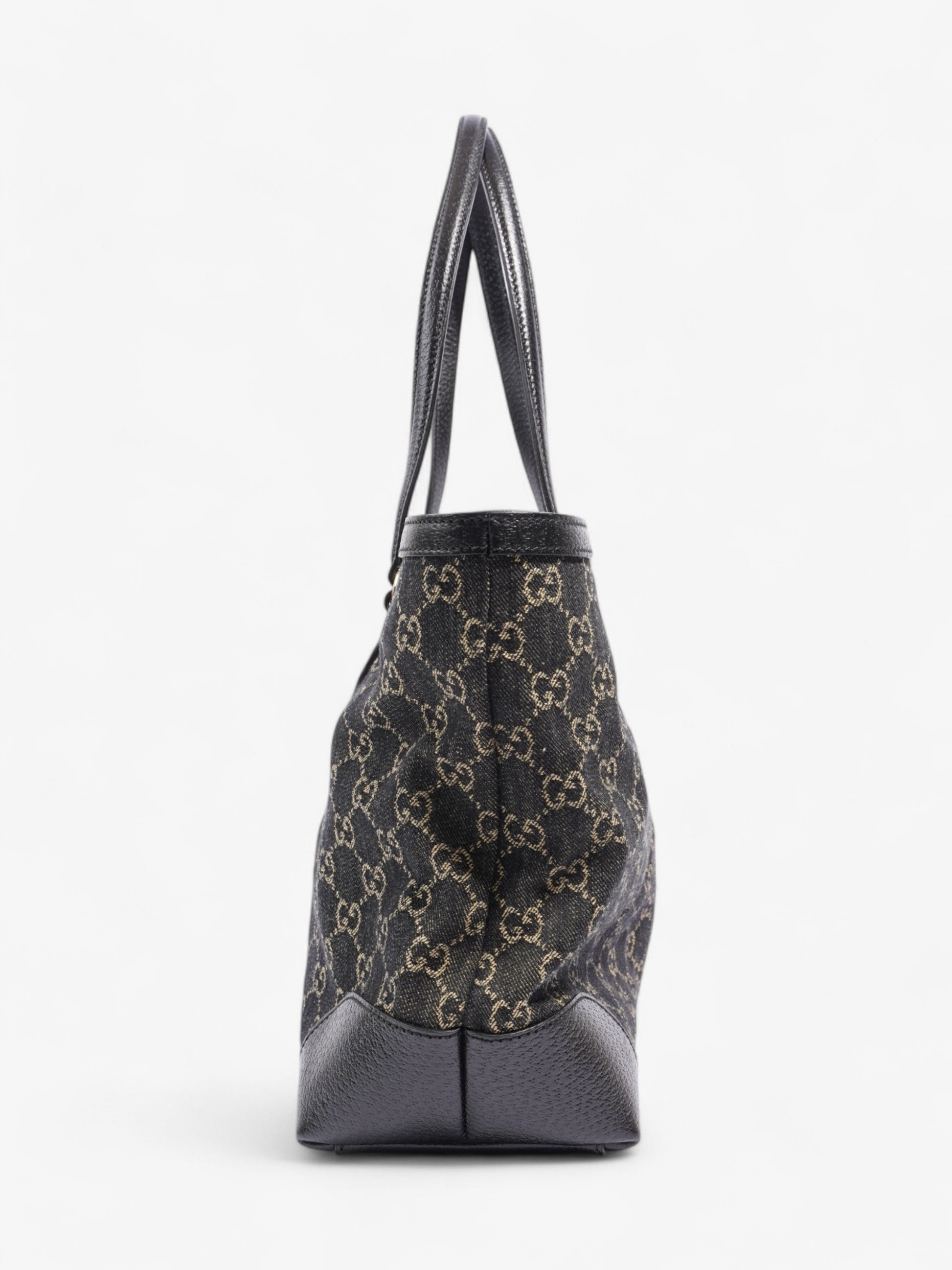 Gucci Ophidia Tote Supreme Denim Black Shoulder Bag