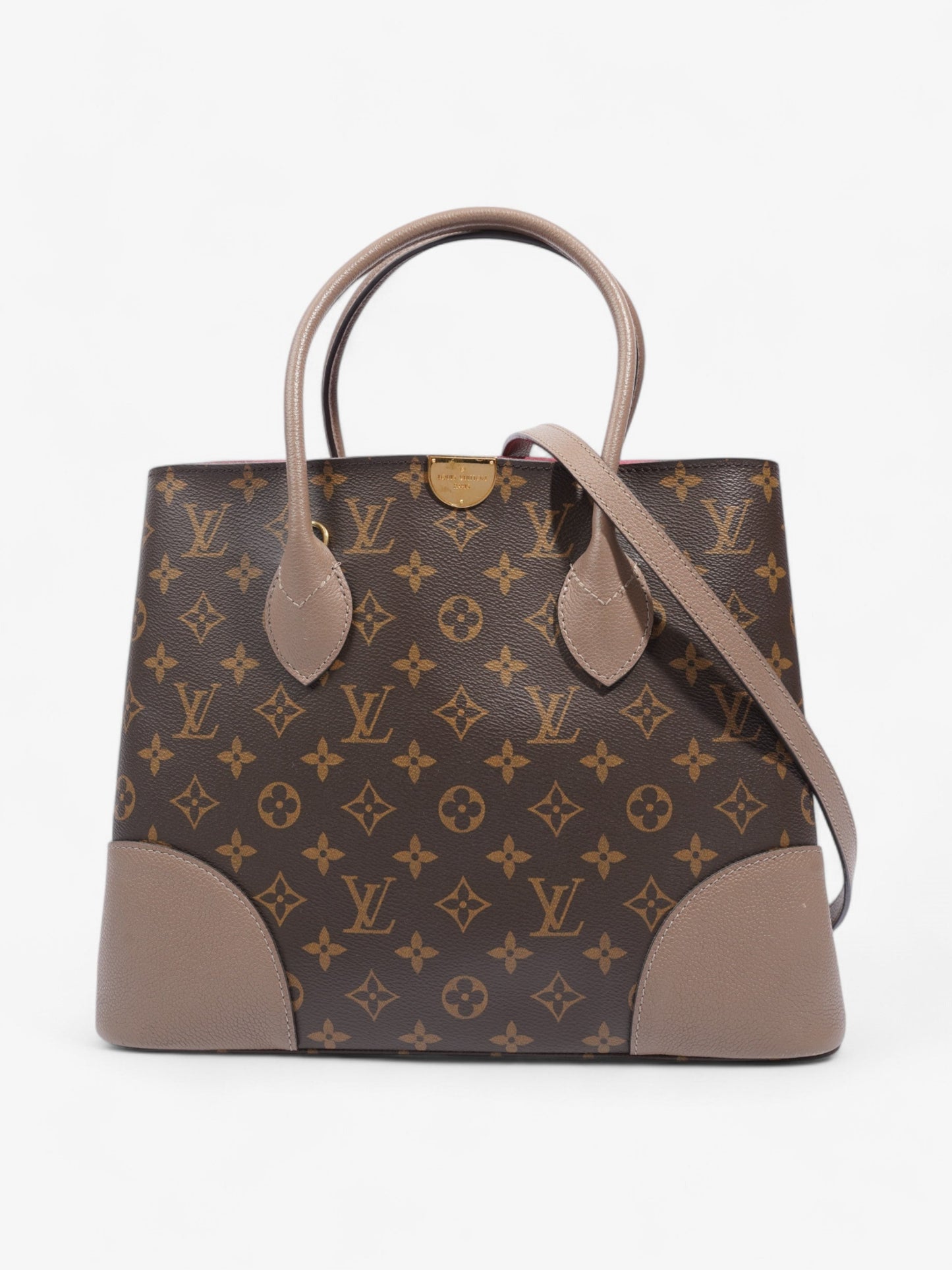 Louis Vuitton Flandrin Taupe Monogram Canvas Tote Bag