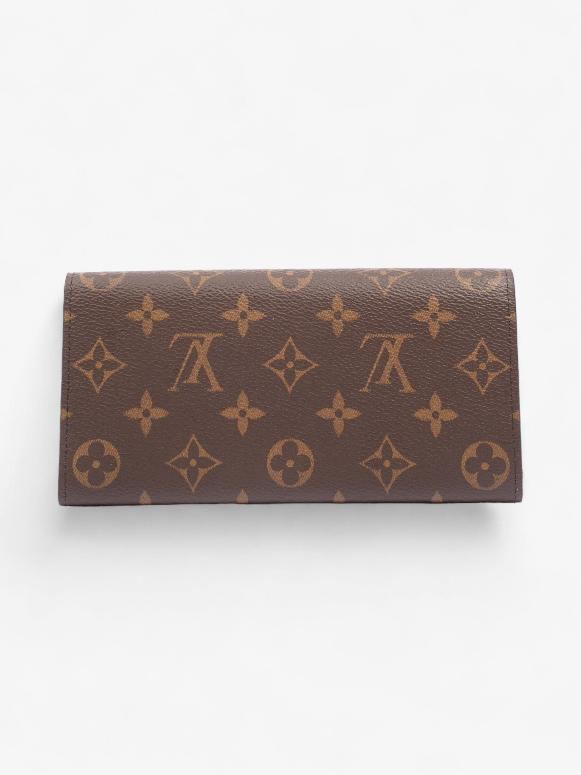 Louis Vuitton Emilie Fuschia Coated Monogram Canvas Coated Canvas Wallet Case