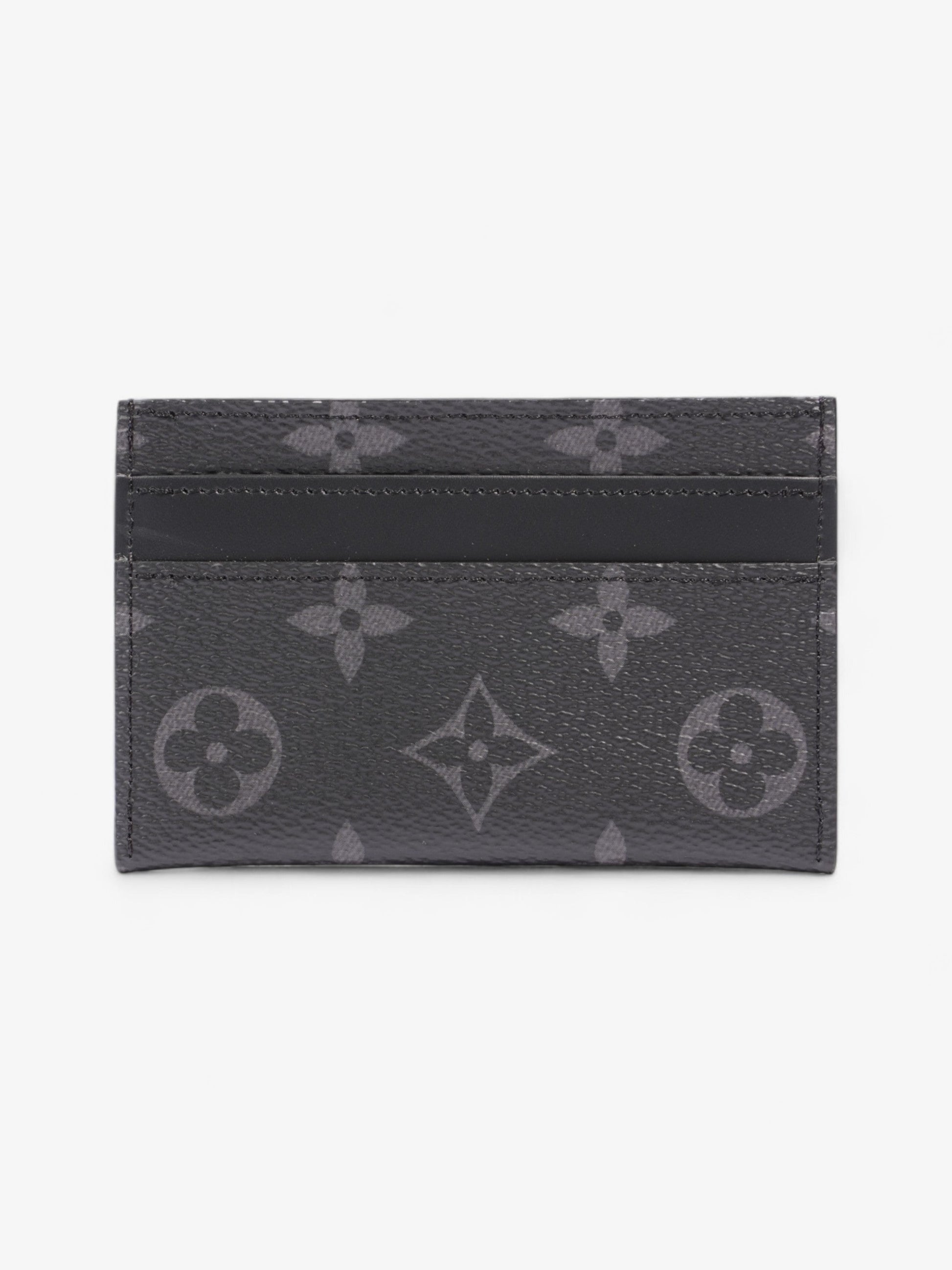 Louis Vuitton Porte Cartes Double Eclipse Monogram Canvas Handbag