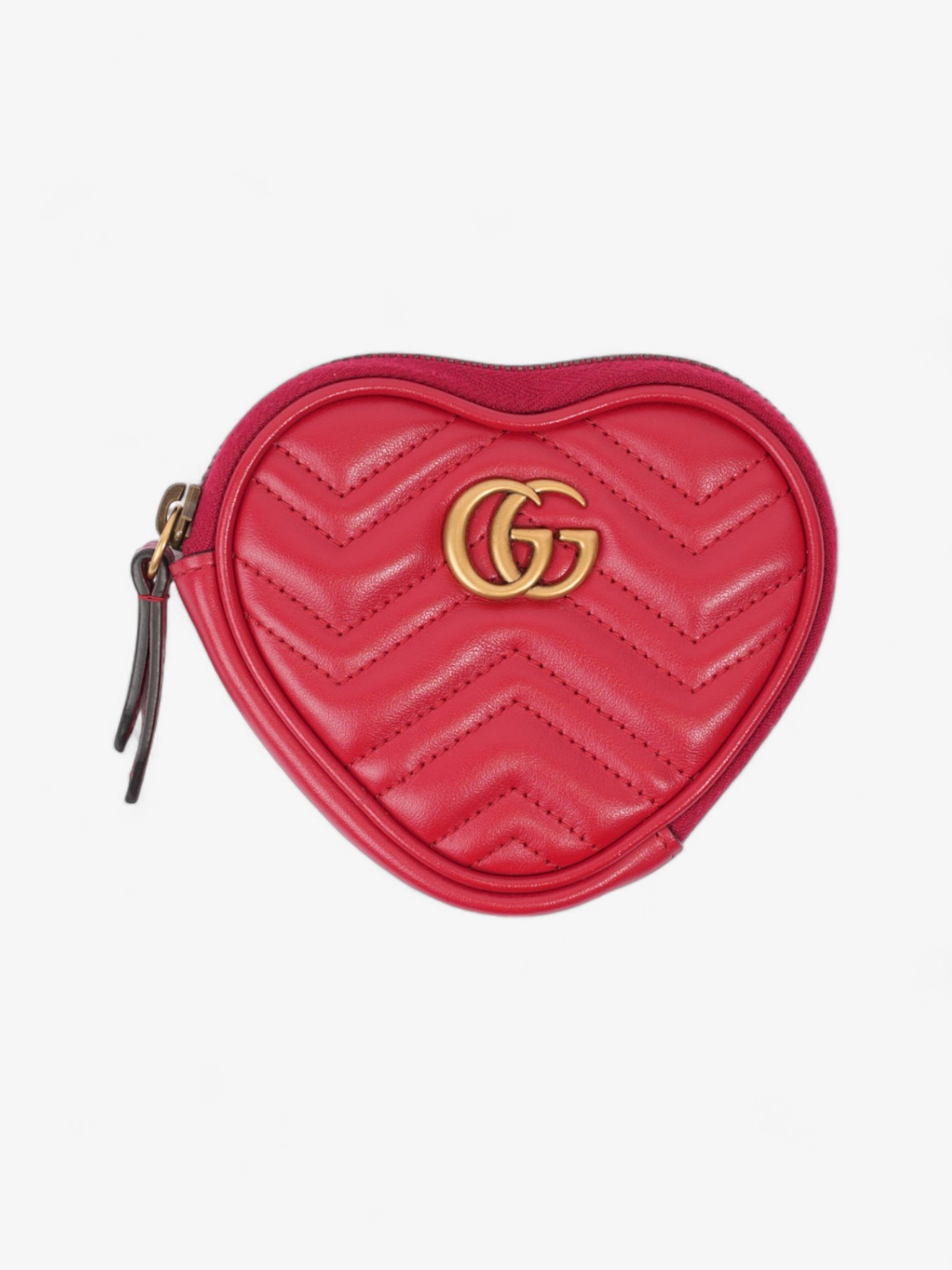 Gucci Marmont Heart Purse Leather Matelasse Travel Bag