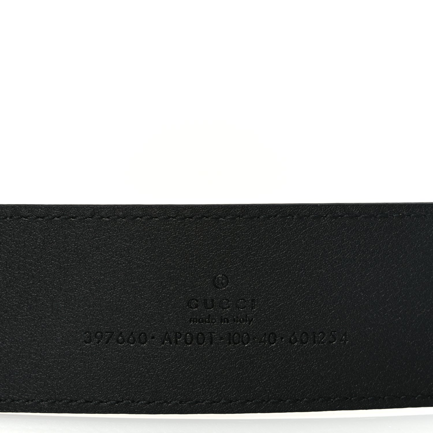Gucci Calfskin Double G 40mm Belt 100 40