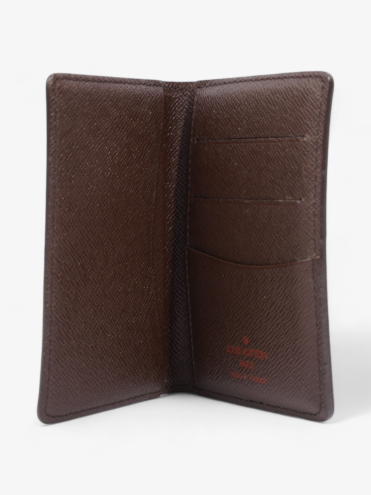 Louis Vuitton Card Holder Ebene Damier Canvas Wallet Case