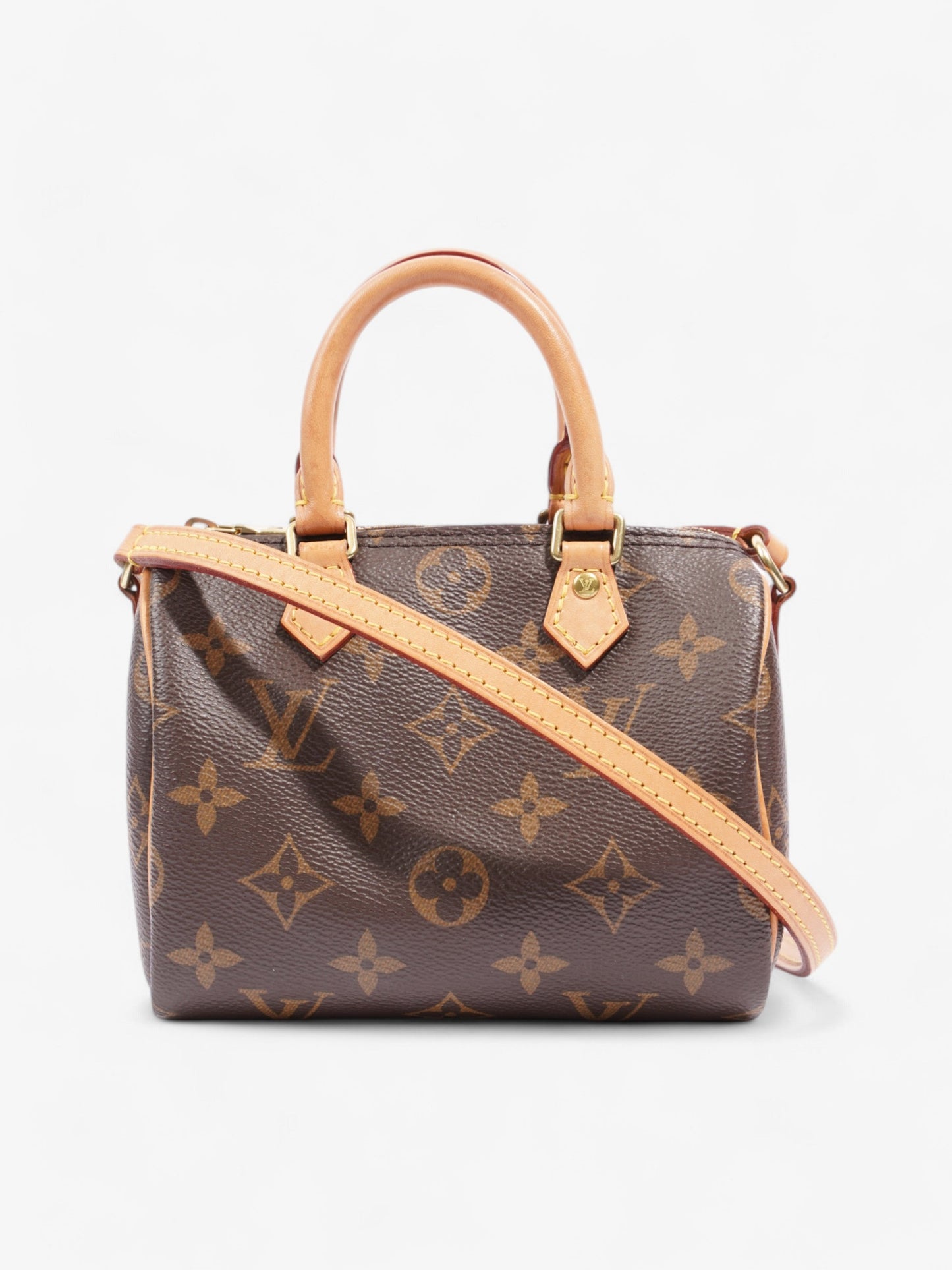 Louis Vuitton Speedy Coated Nano Monogram Canvas Coated Canvas Apparel