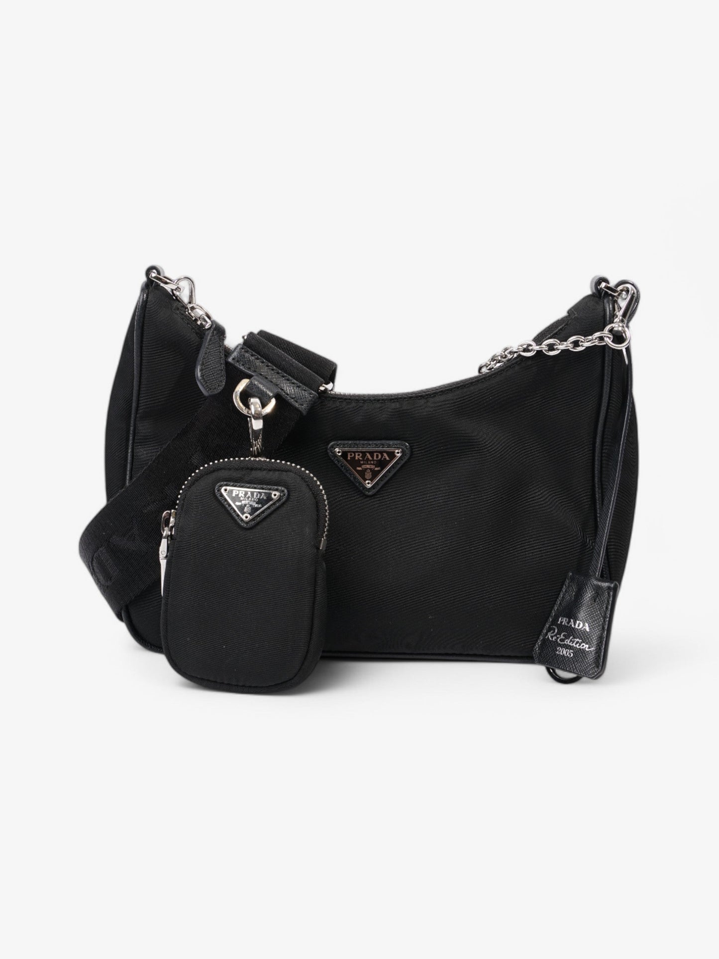 Prada Re Edition Crossbody Bag Nylon Black