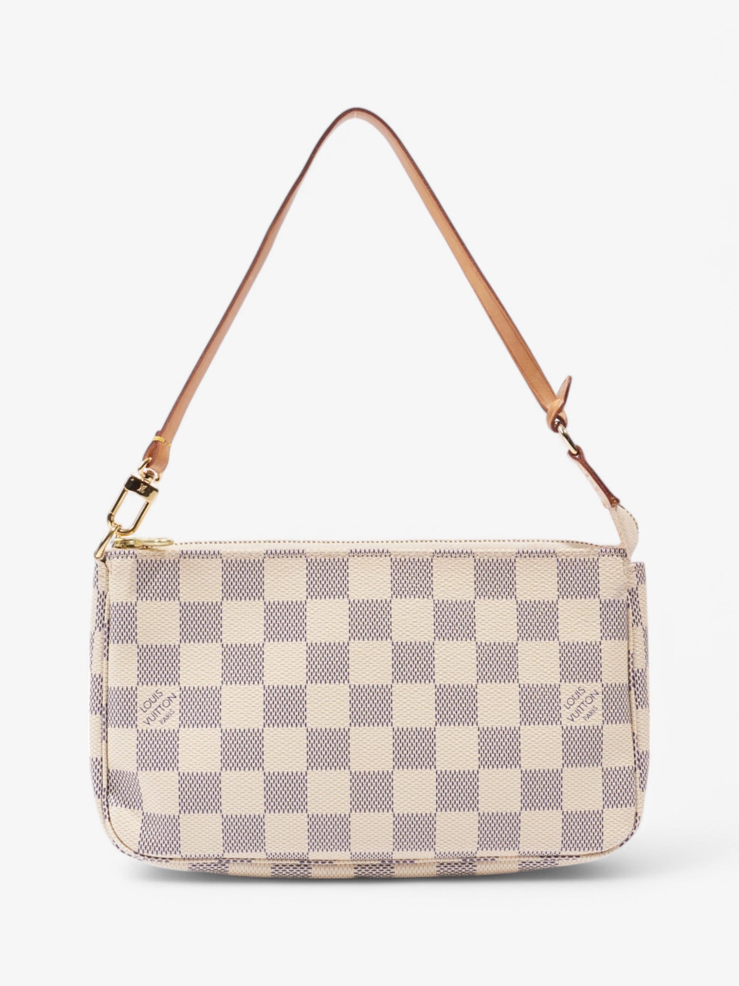 Louis Vuitton Pochette Accessoires Azur Coated Damier Canvas Coated Canvas Apparel Canvas 7