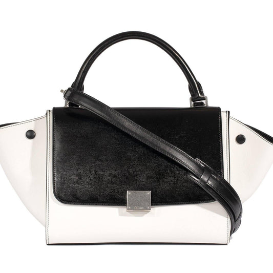 Celine Bicolour Trapeze Bag Small Travel Bag