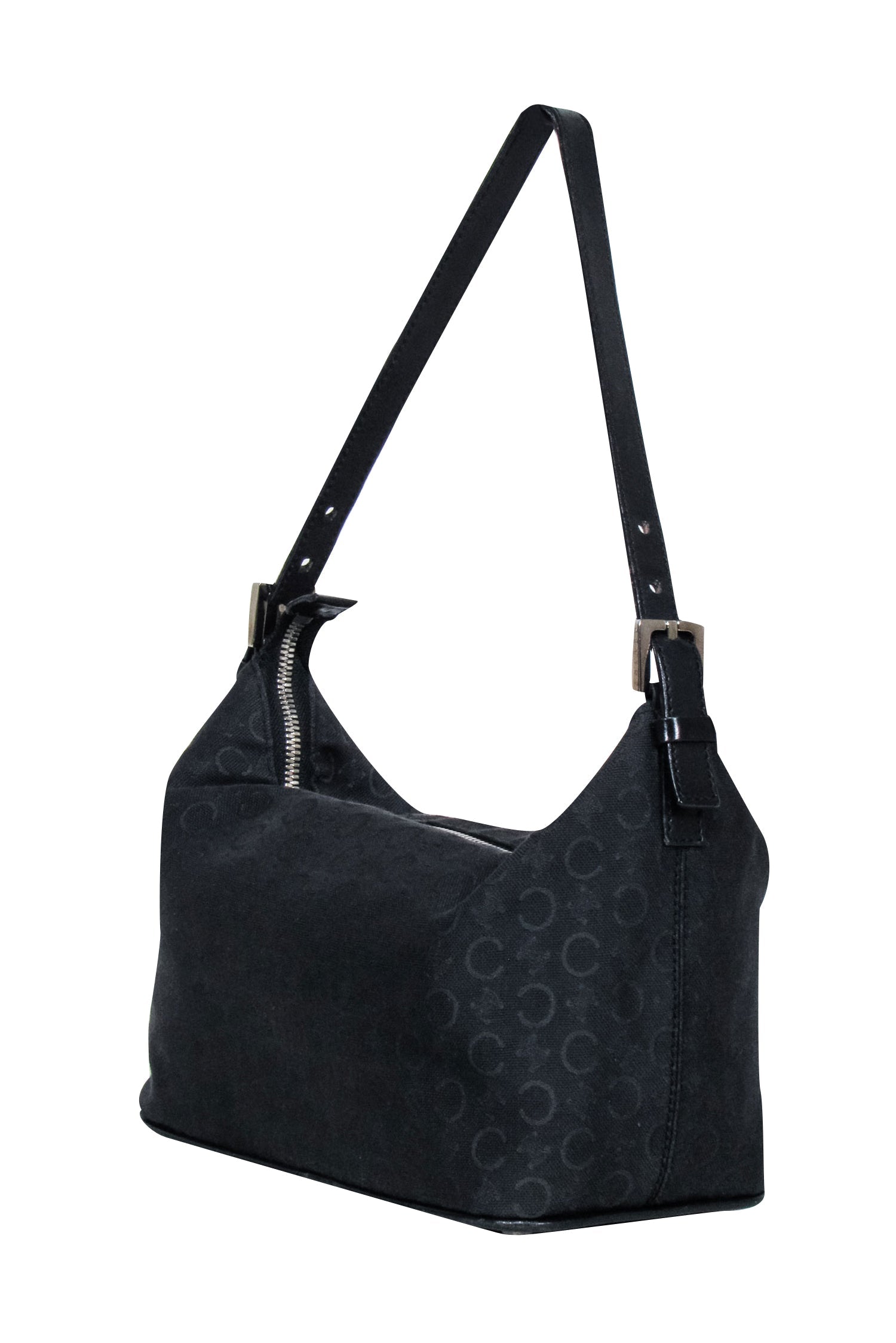 Luxury "C" Shoulder Bag Monogram Black