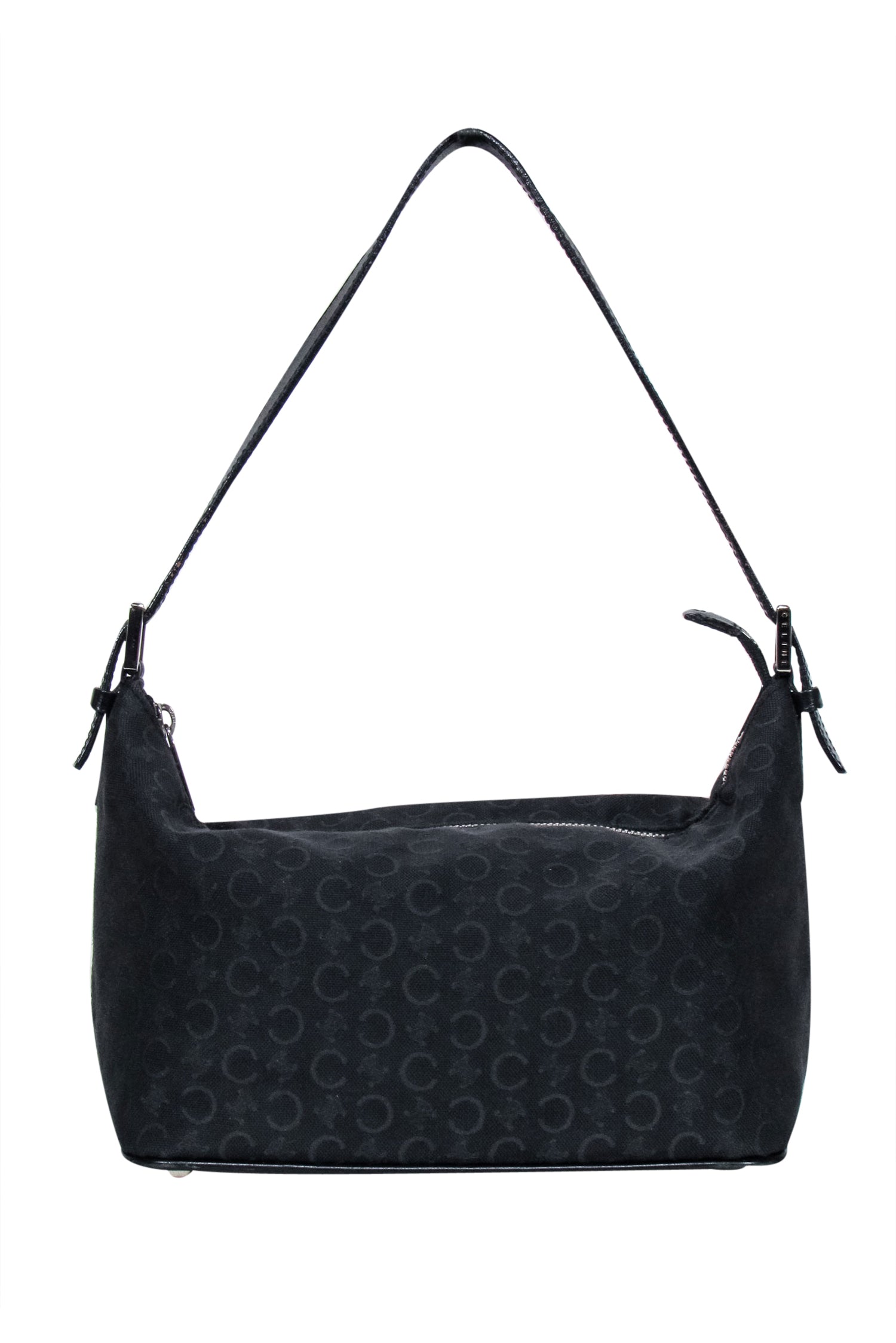 Luxury "C" Shoulder Bag Monogram Black