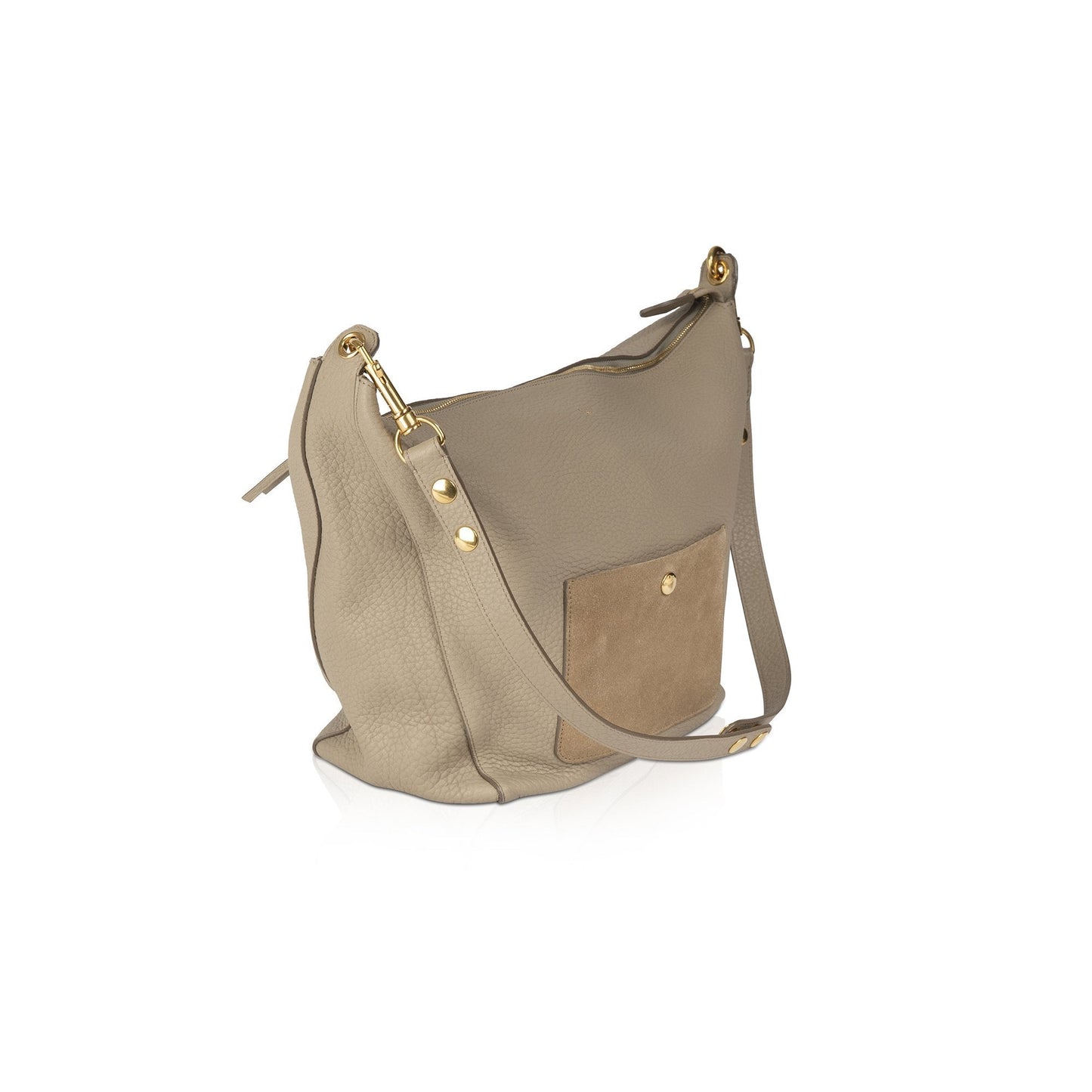 Celine Zipped Hobo Handbag Medium Travel Bag