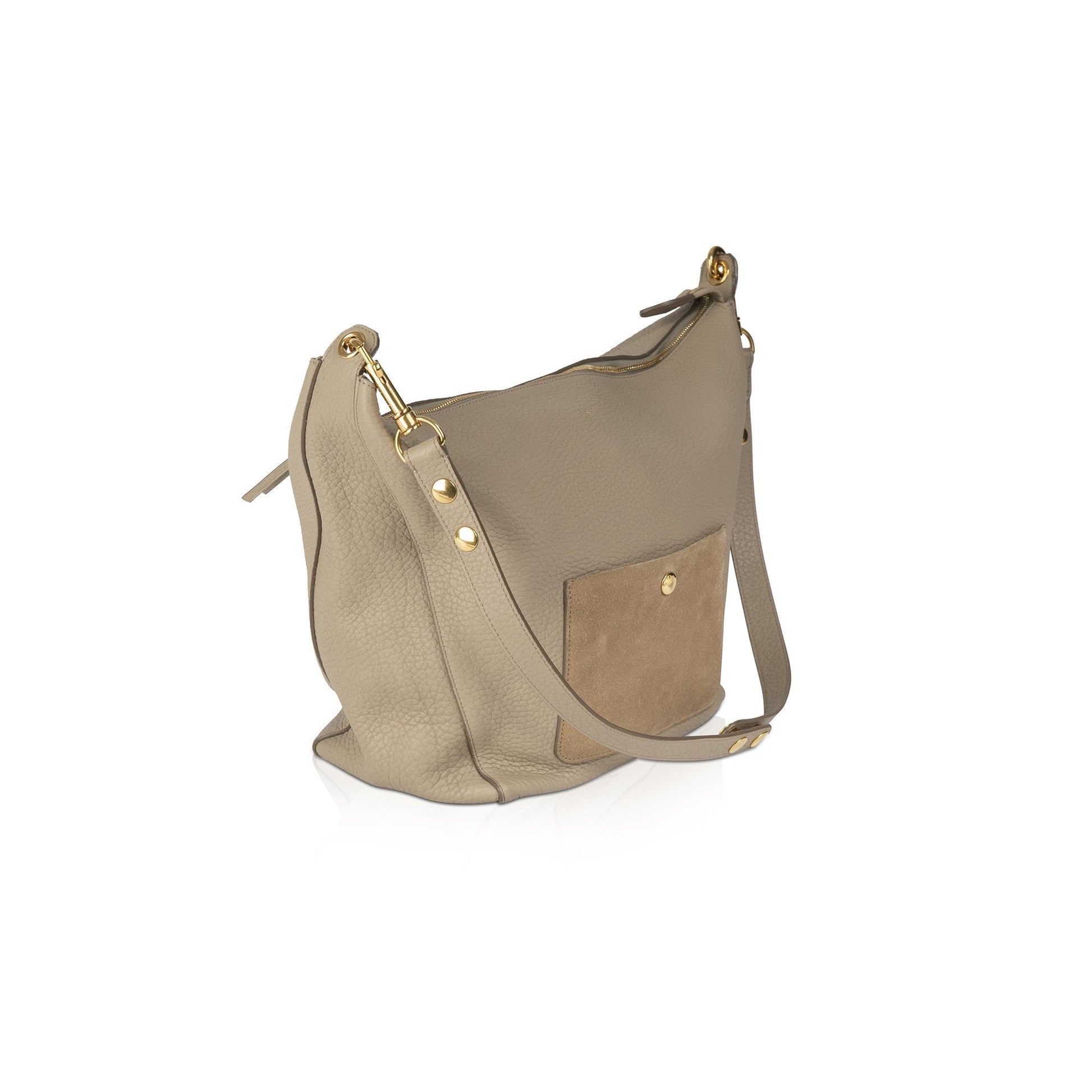 Celine Zipped Hobo Handbag Medium Travel Bag