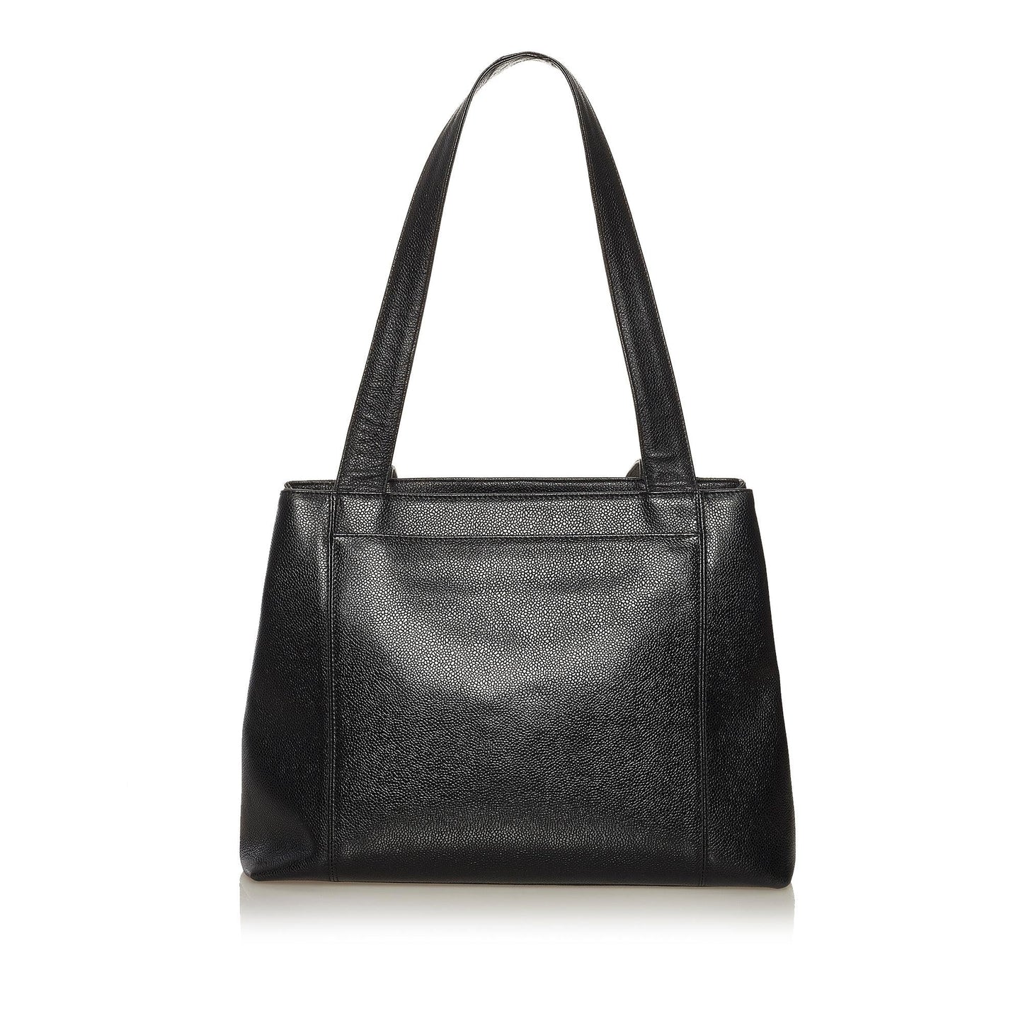 Chanel Debossed Caviar SHG Leather Tote Bag