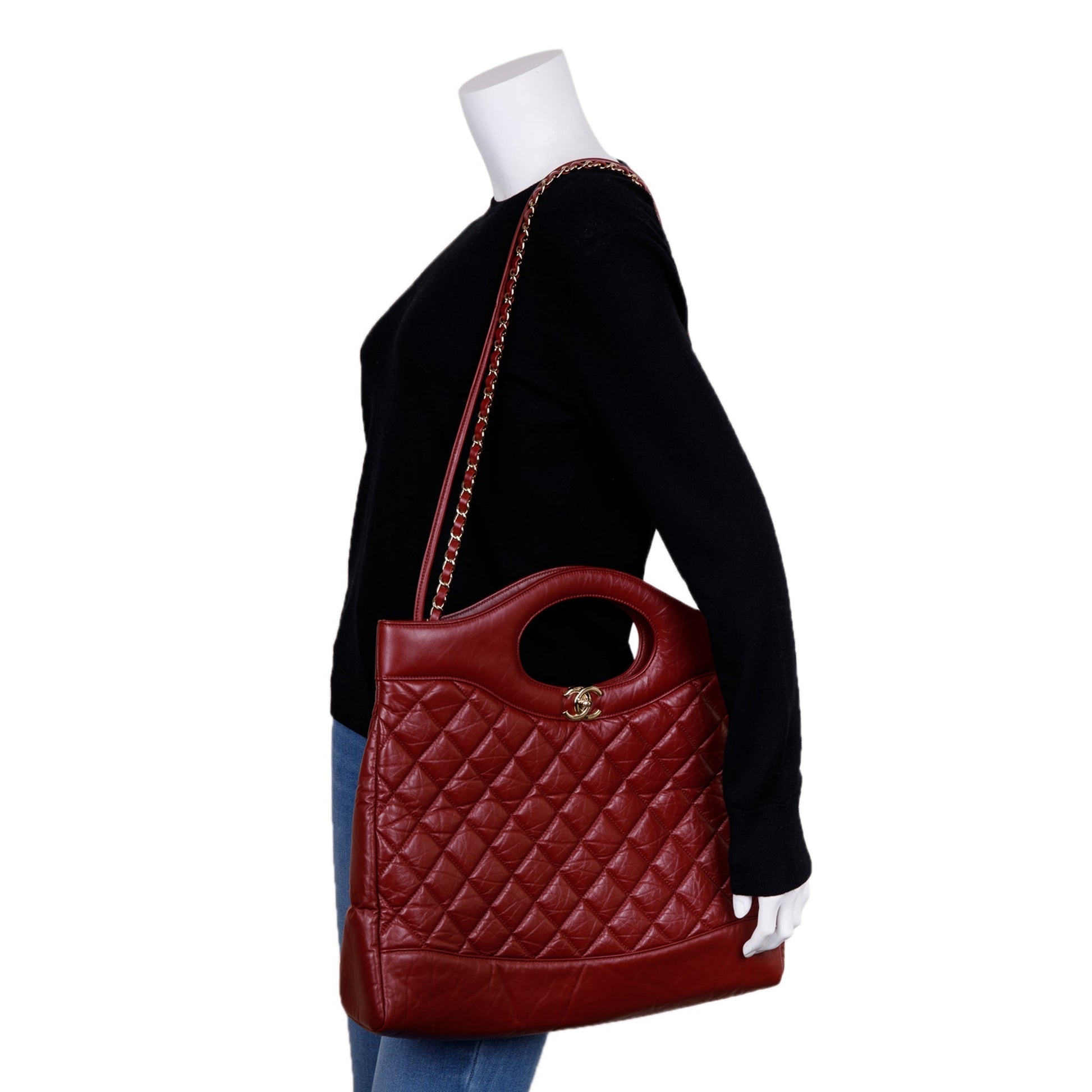 Chanel Quilted 31 Shopping Travel Bag