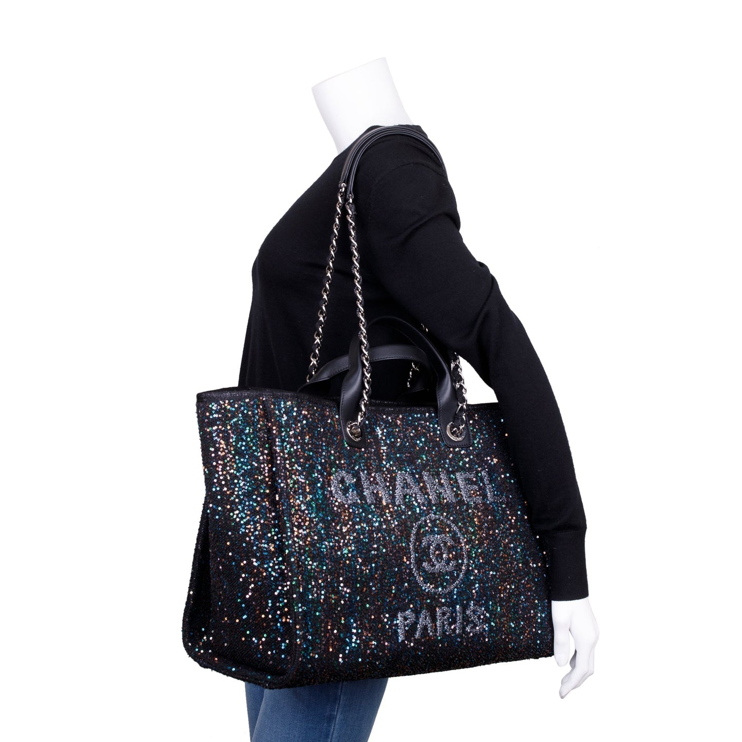 Chanel Sequin Deauville Travel Bag