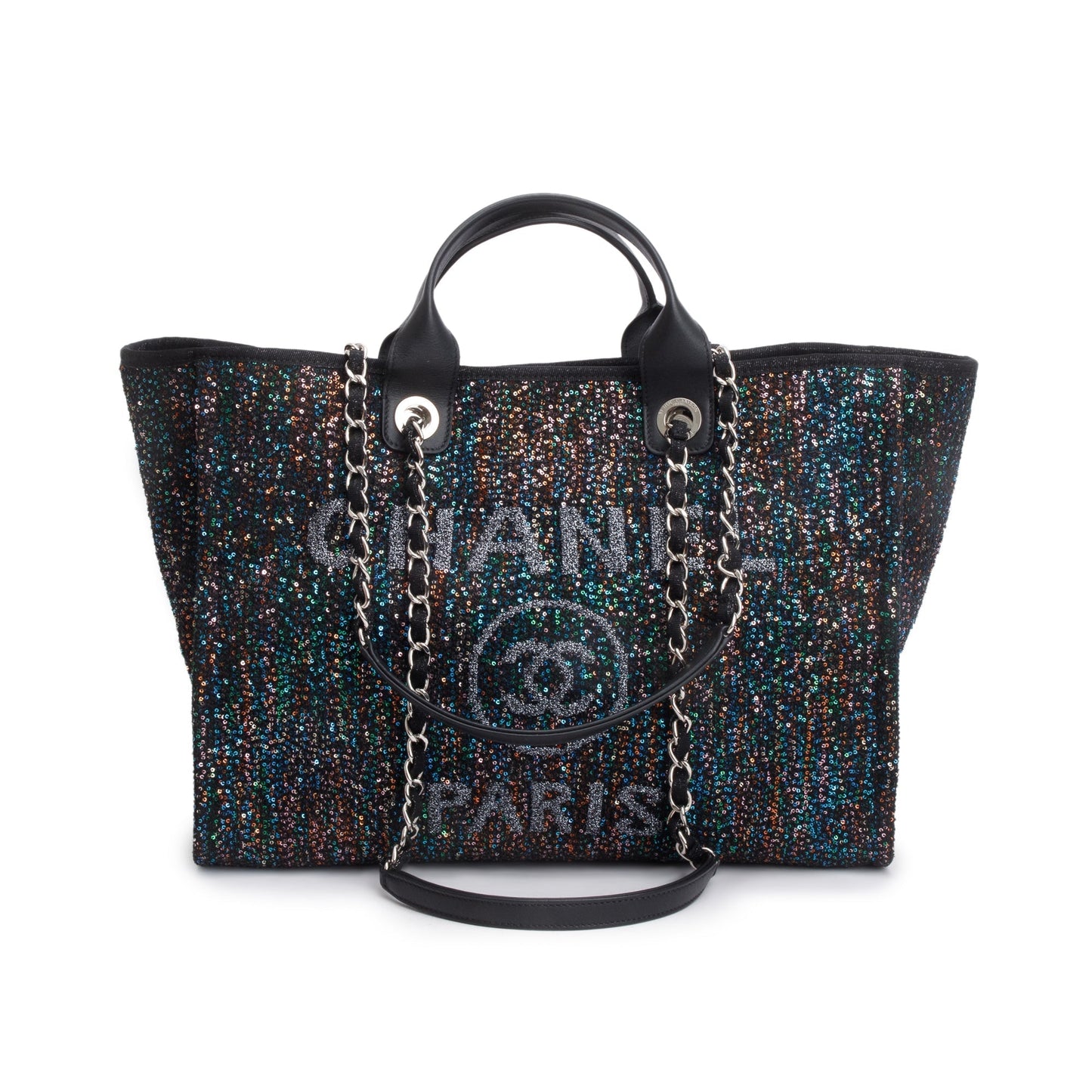 Chanel Sequin Deauville Travel Bag Authenticity Card