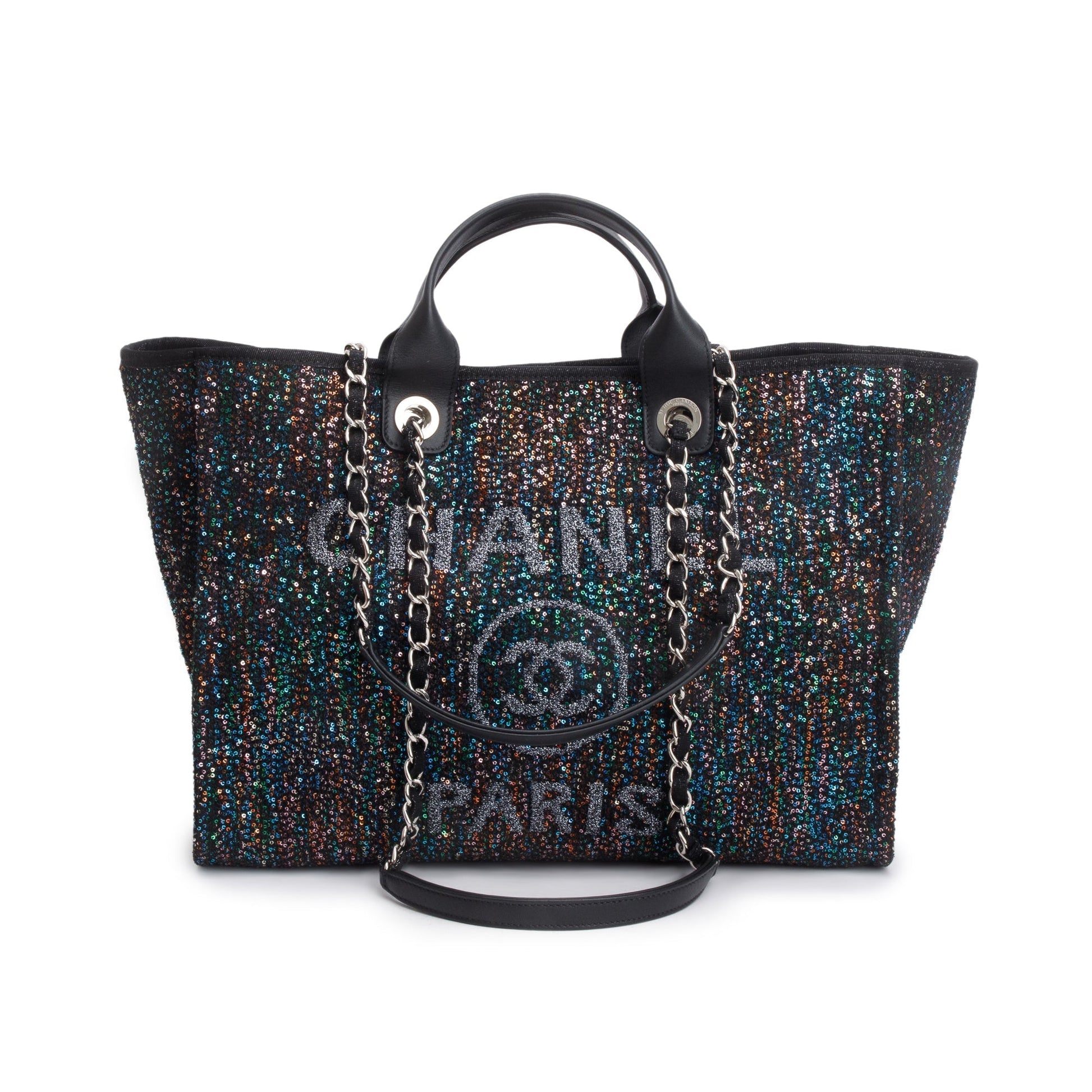 Chanel Sequin Deauville Travel Bag Authenticity Card