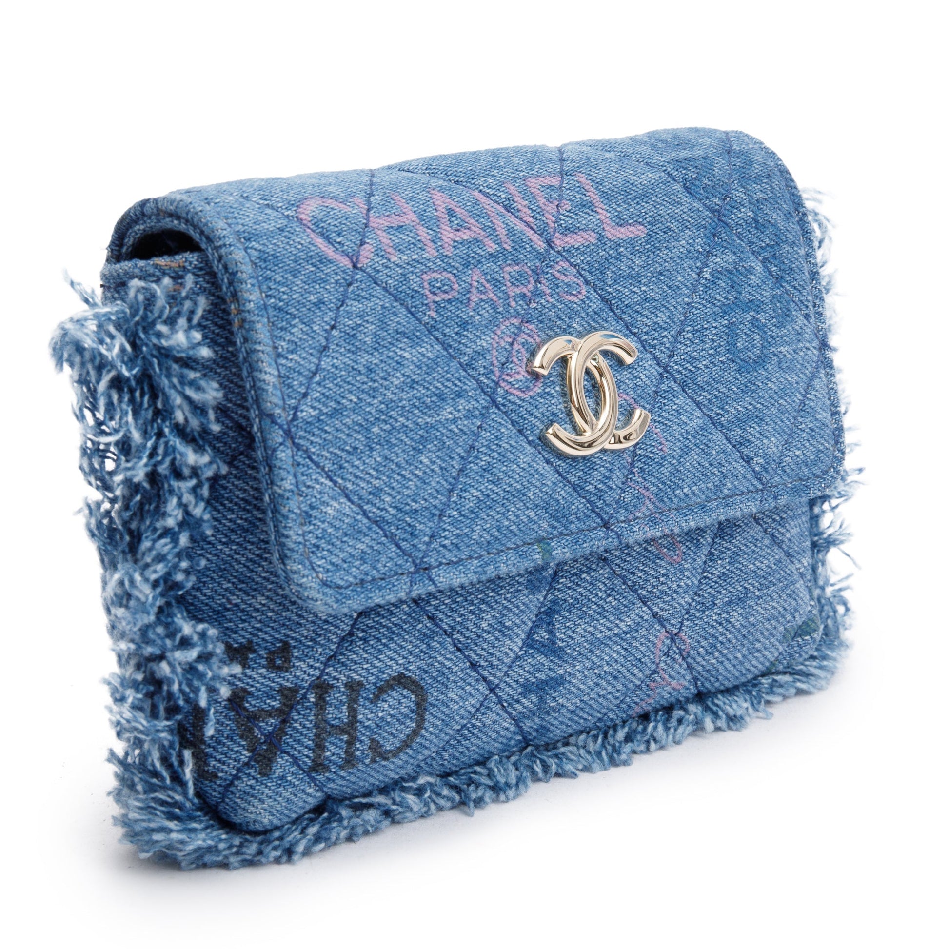 Chanel Denim Mood Travel Bag
