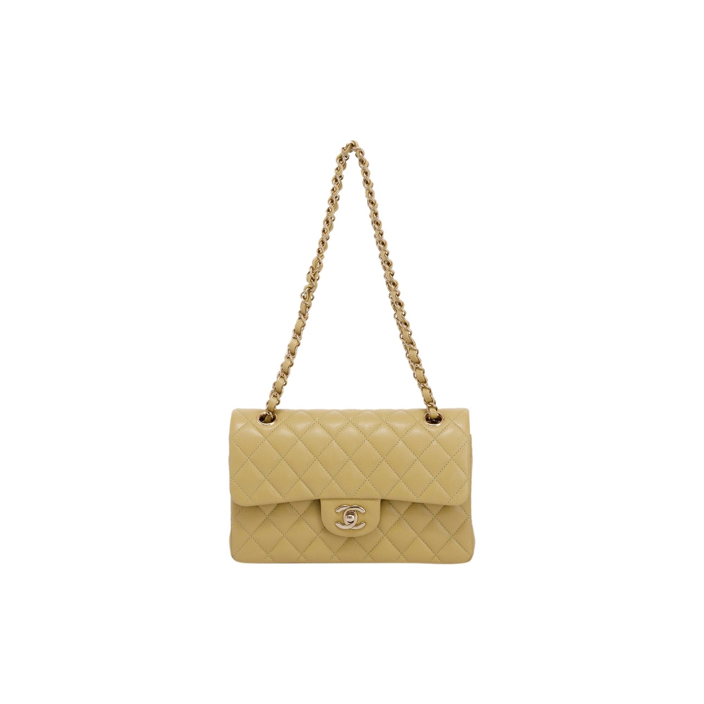 Chanel Caviar Classic Double Flap Travel Bag
