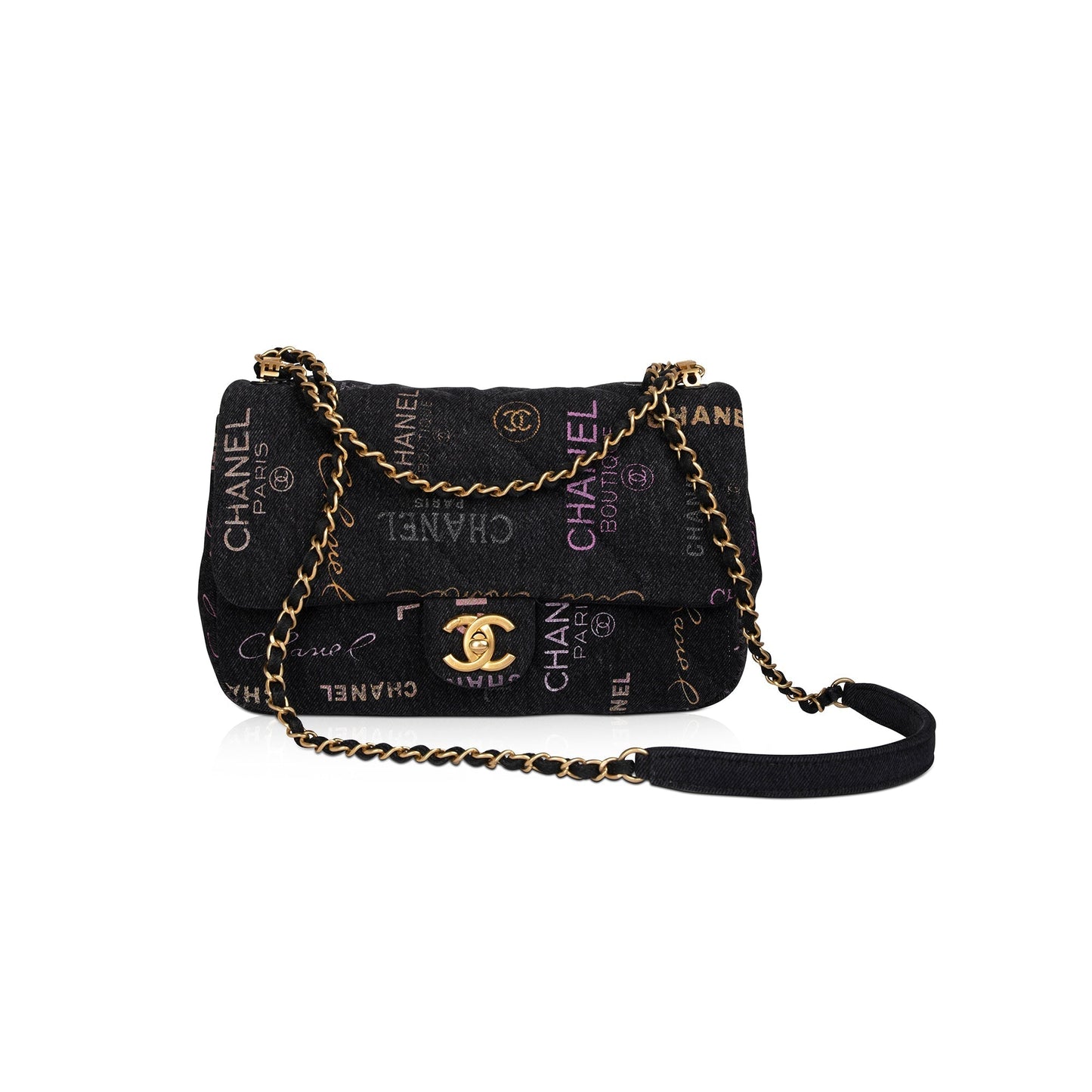 Chanel Denim Mood Flap Travel Bag