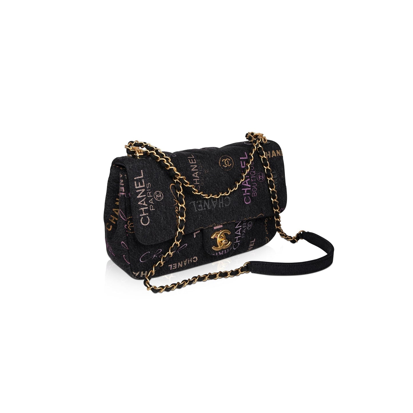 Chanel Denim Mood Flap Travel Bag