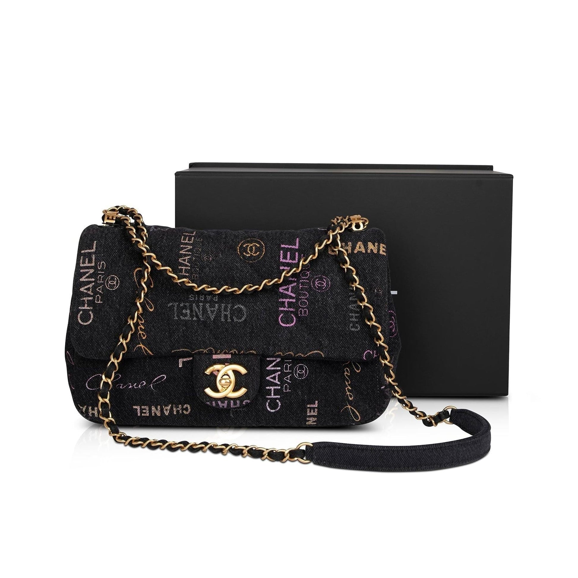 Chanel Denim Mood Flap Travel Bag