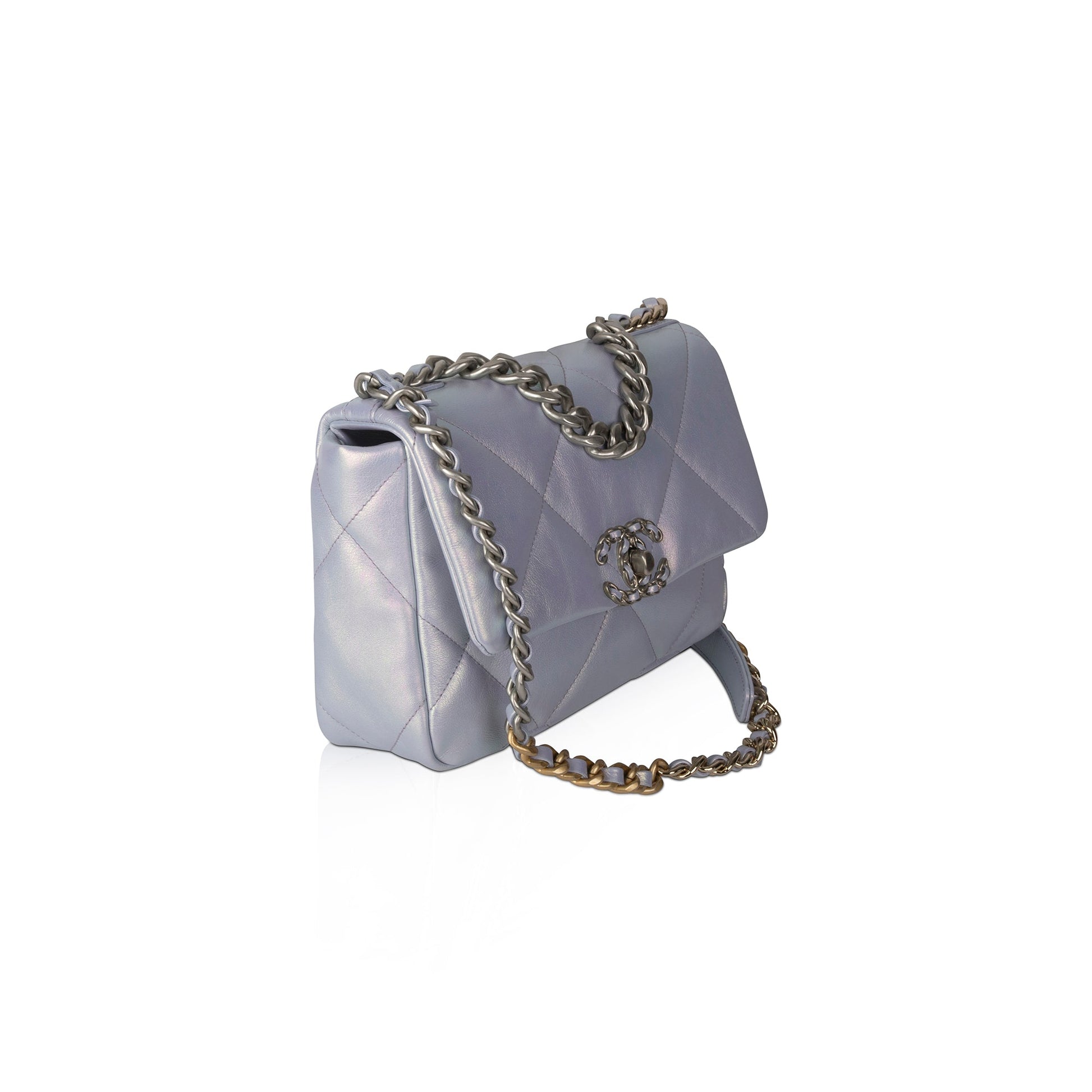 Chanel Iridescent 19 Flap Travel Bag