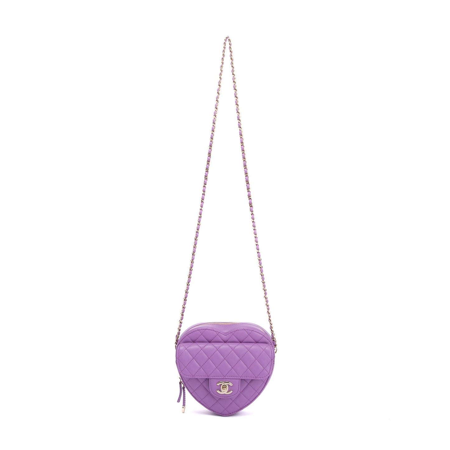Chanel CC Love Heart Travel Bag