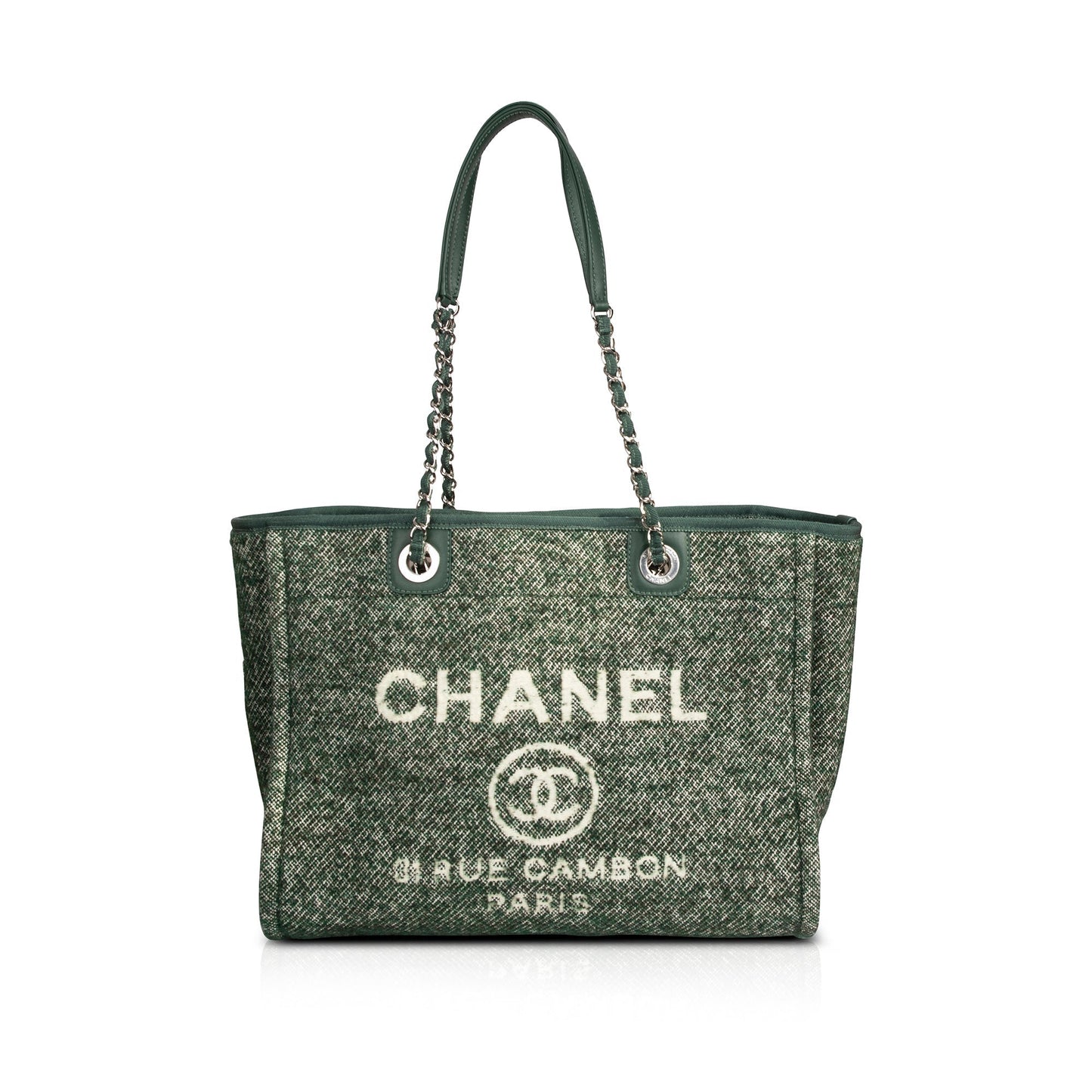 Chanel Tweed Deauville Travel Bag