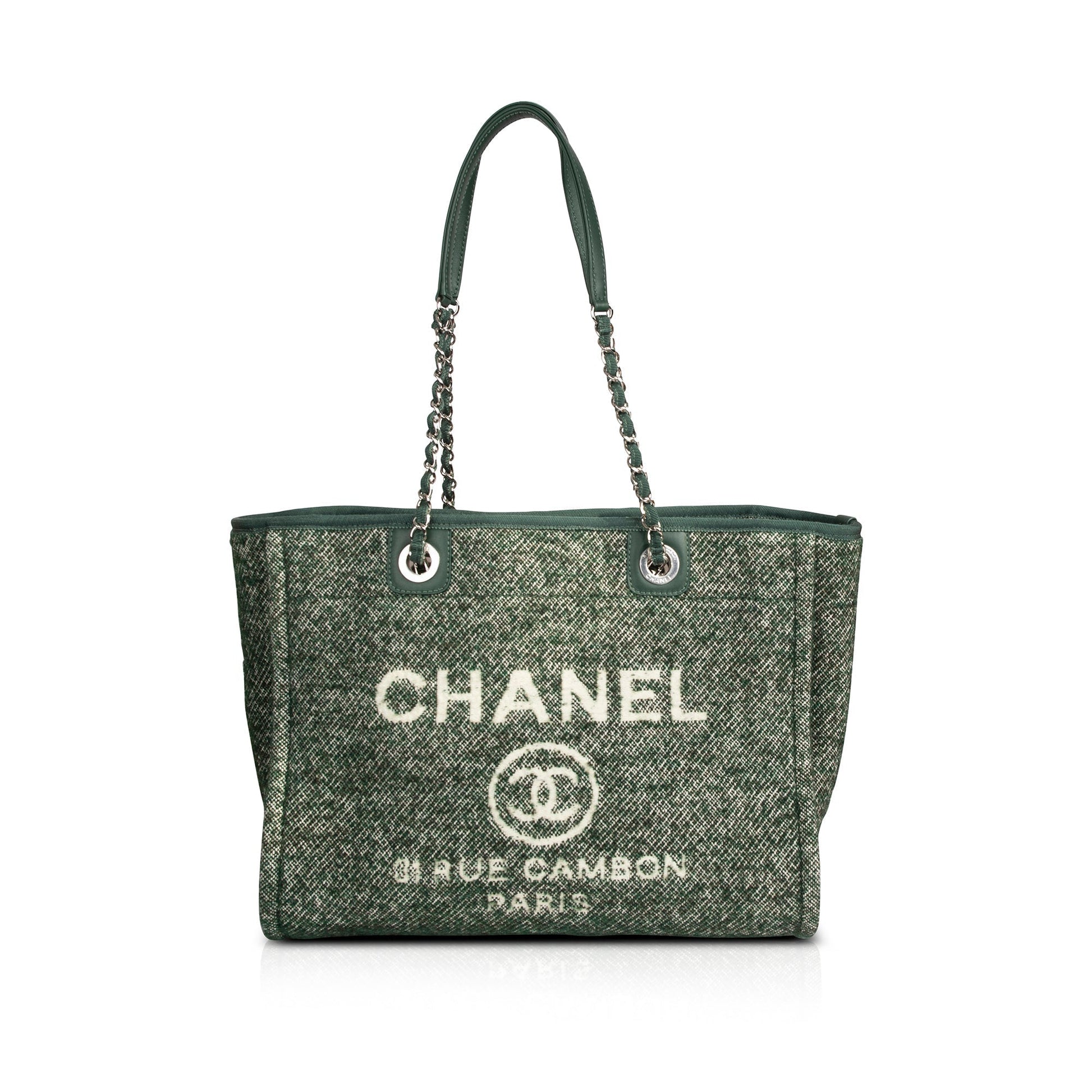 Chanel Tweed Deauville Travel Bag