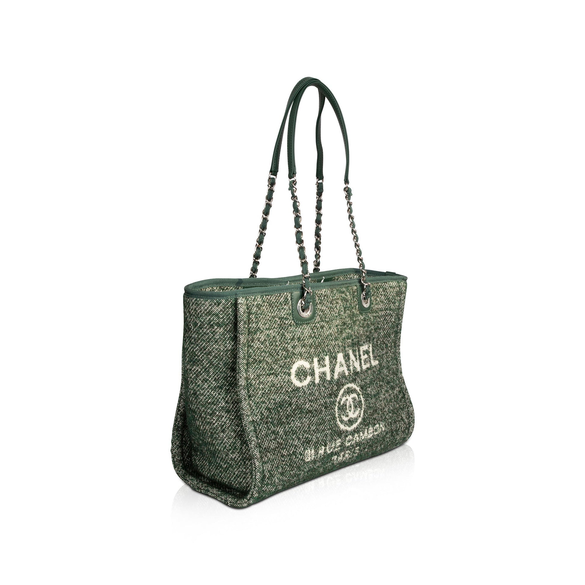 Chanel Tweed Deauville Travel Bag