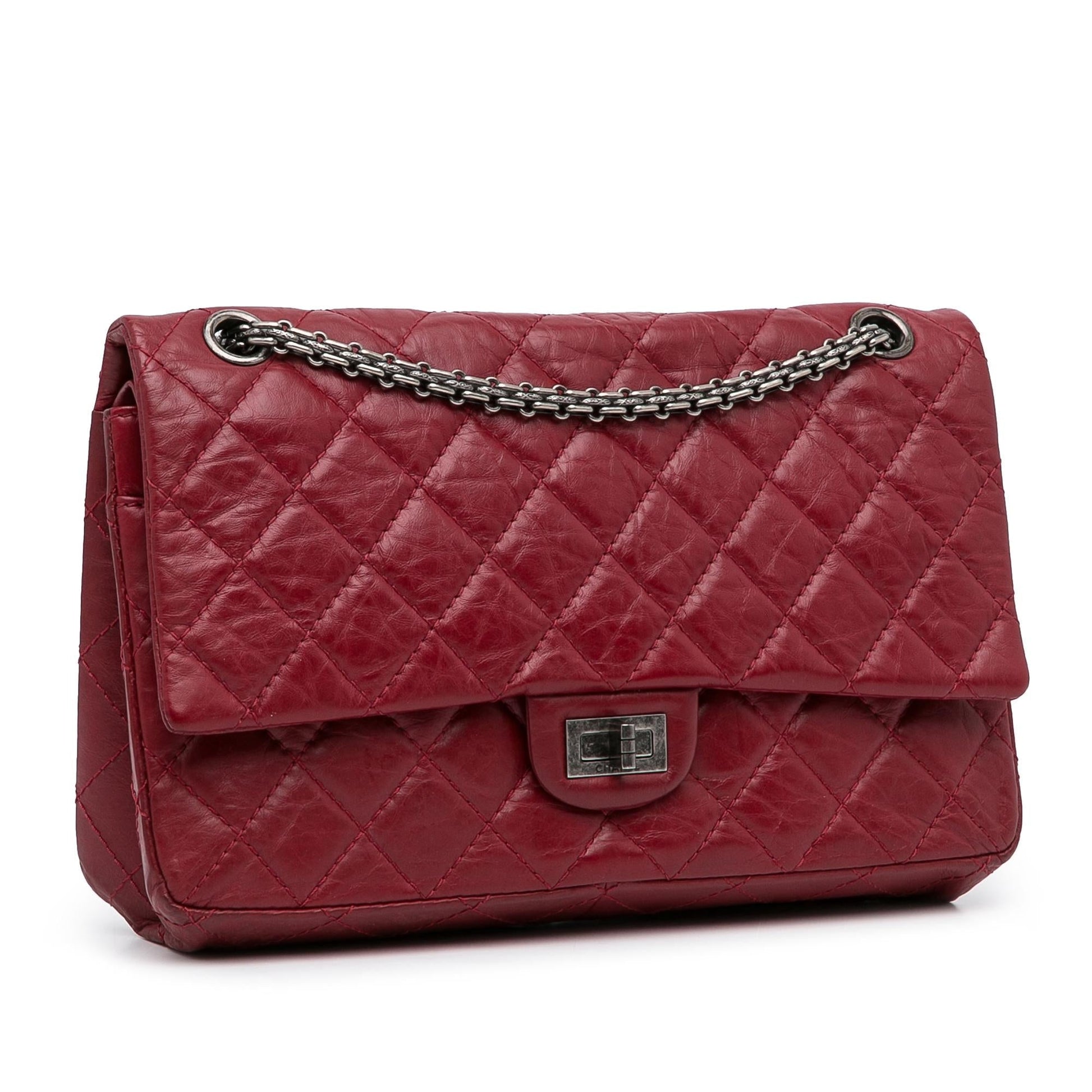 Chanel 2.55 Reissue 227 Double Flap SHG-jSXJAl Shoulder Bag