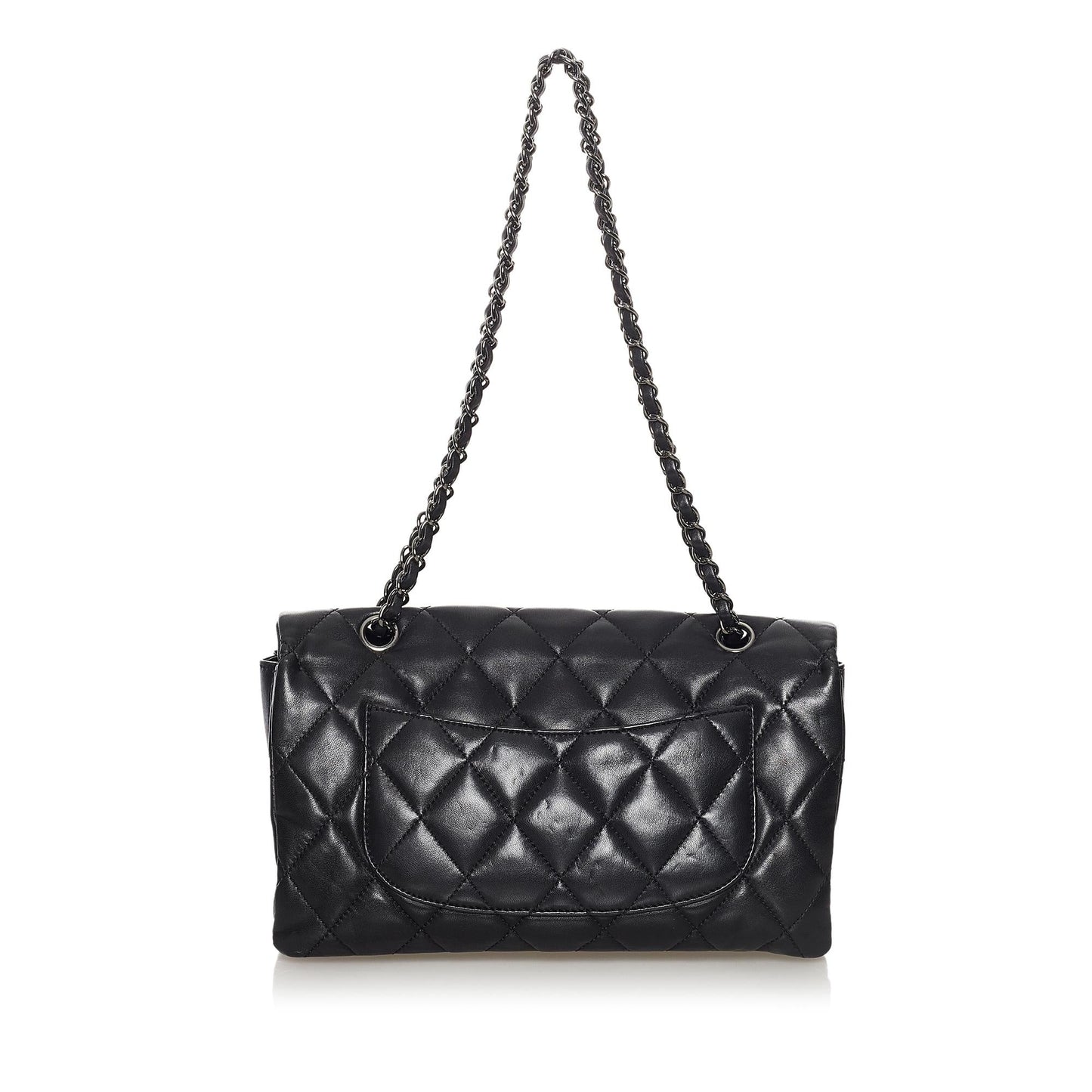 Chanel 3 Lambskin Flap SHG Leather Shoulder Bag