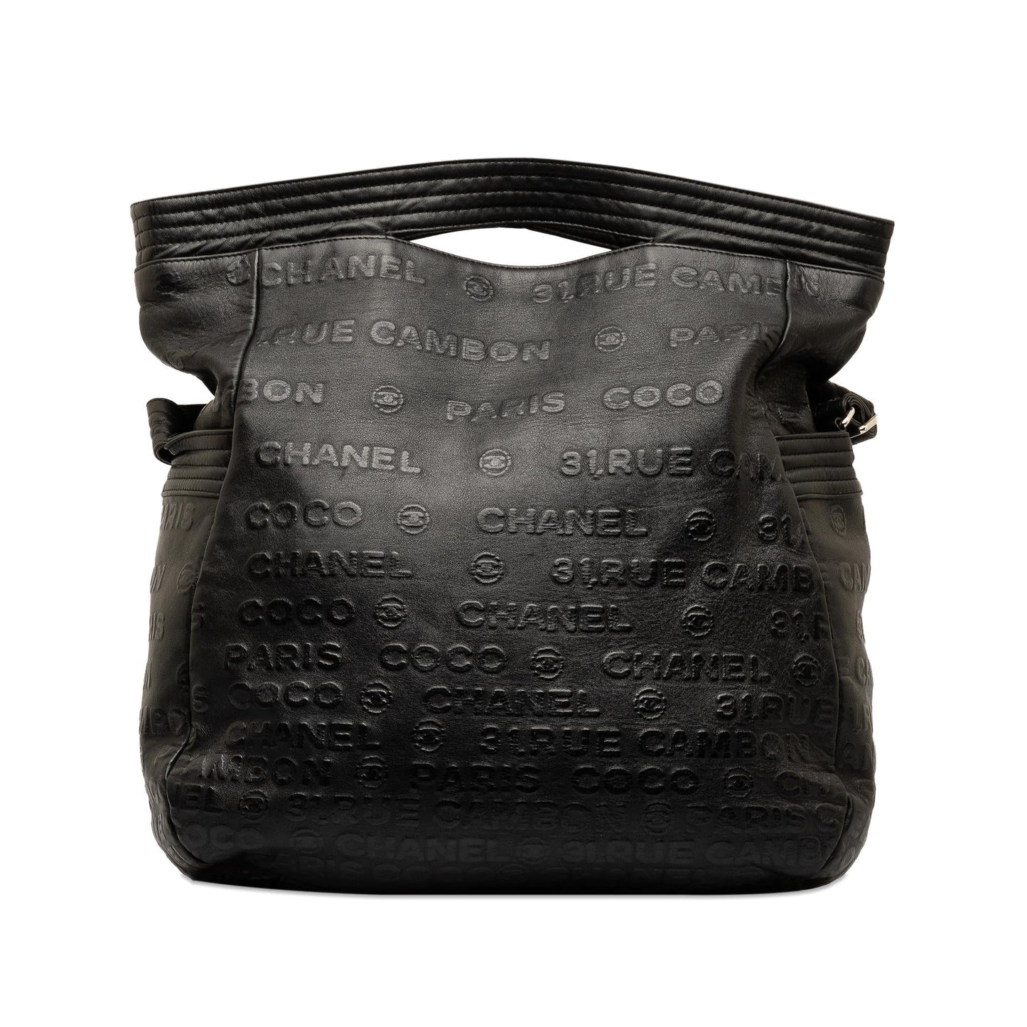 Chanel 31 Rue Cambon Embossed Leather Satchel (SHG-nBv17W)