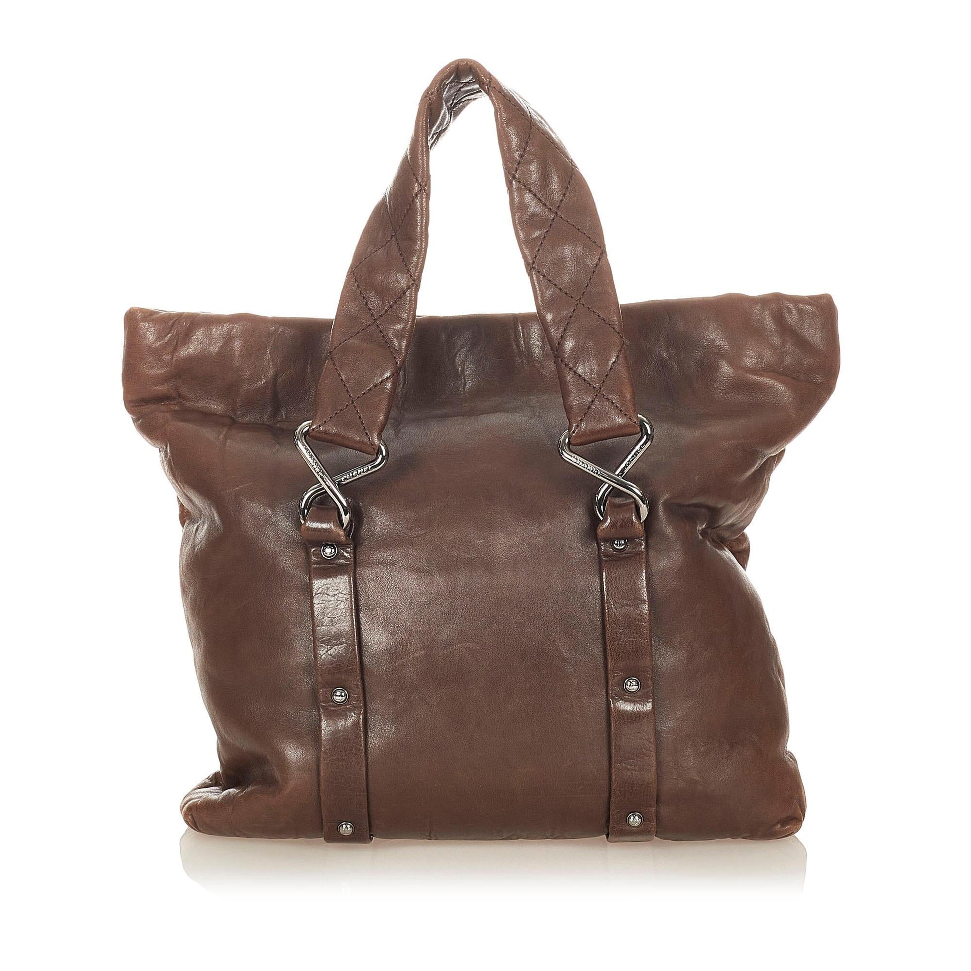Chanel 8 Knots Lambskin SHG Leather Tote Bag