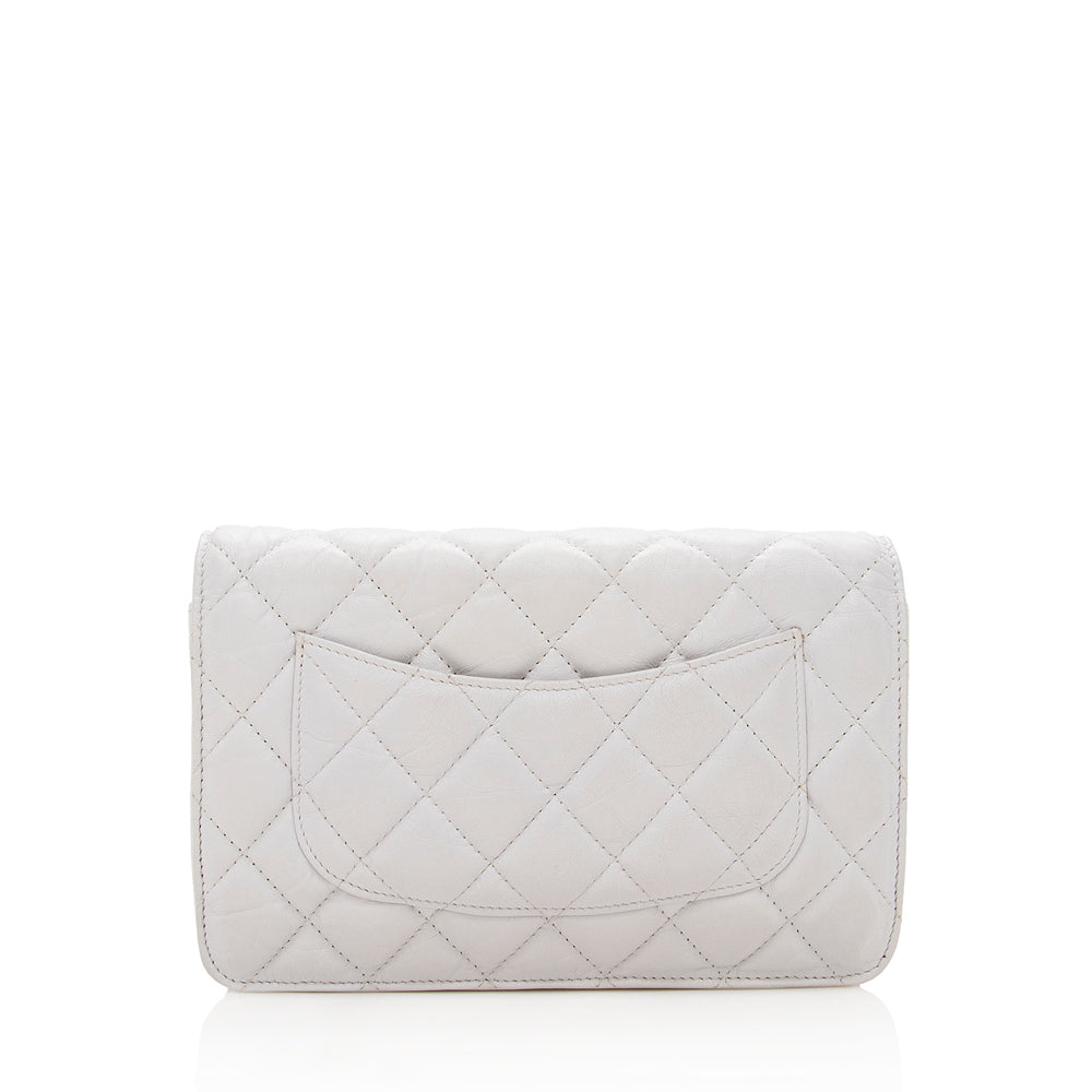 Chanel Aged Calfskin 2.55 Reissue On SHF GM Wallet Case
