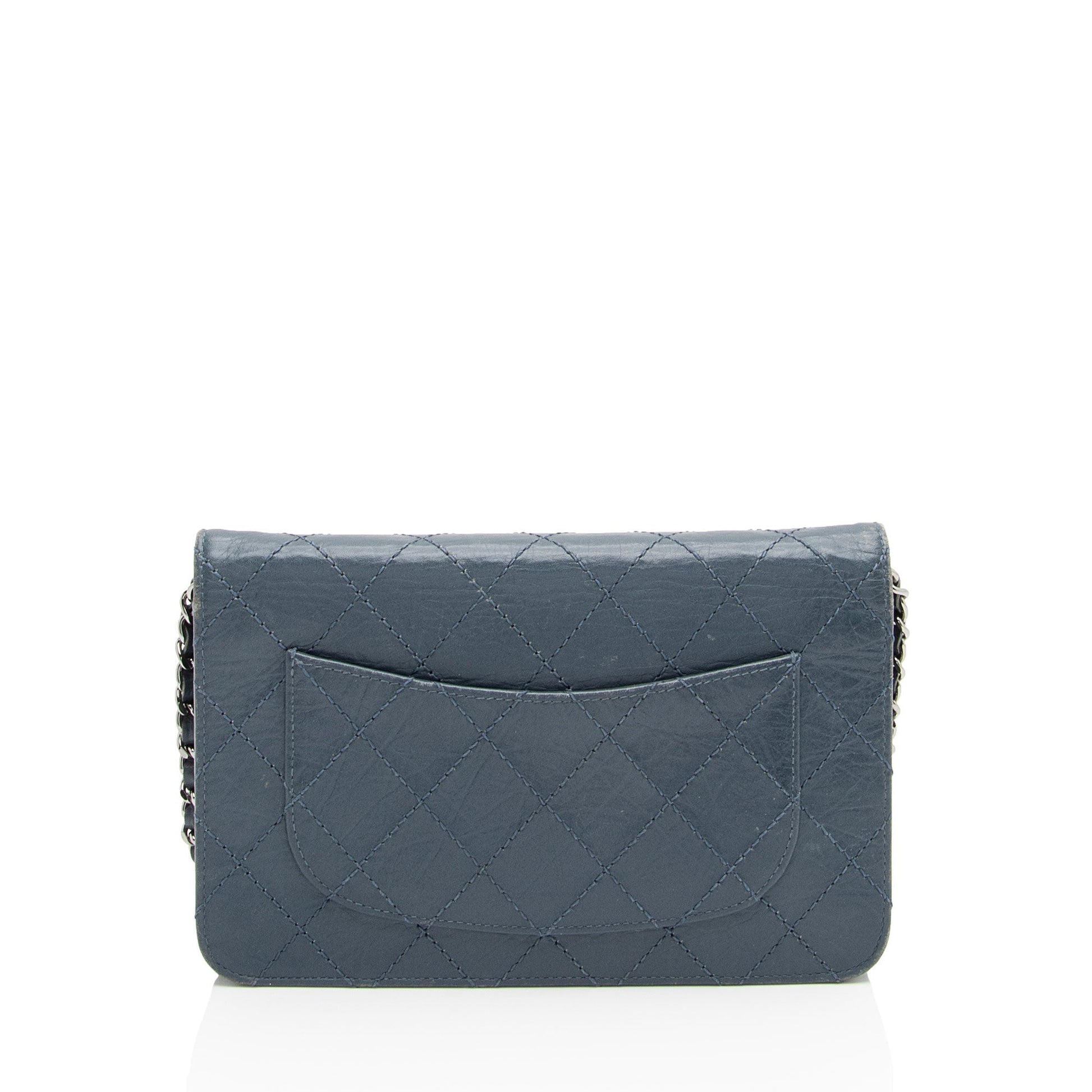 Chanel Aged Calfskin 2.55 Reissue on SHF-SBAN8G Wallet Case