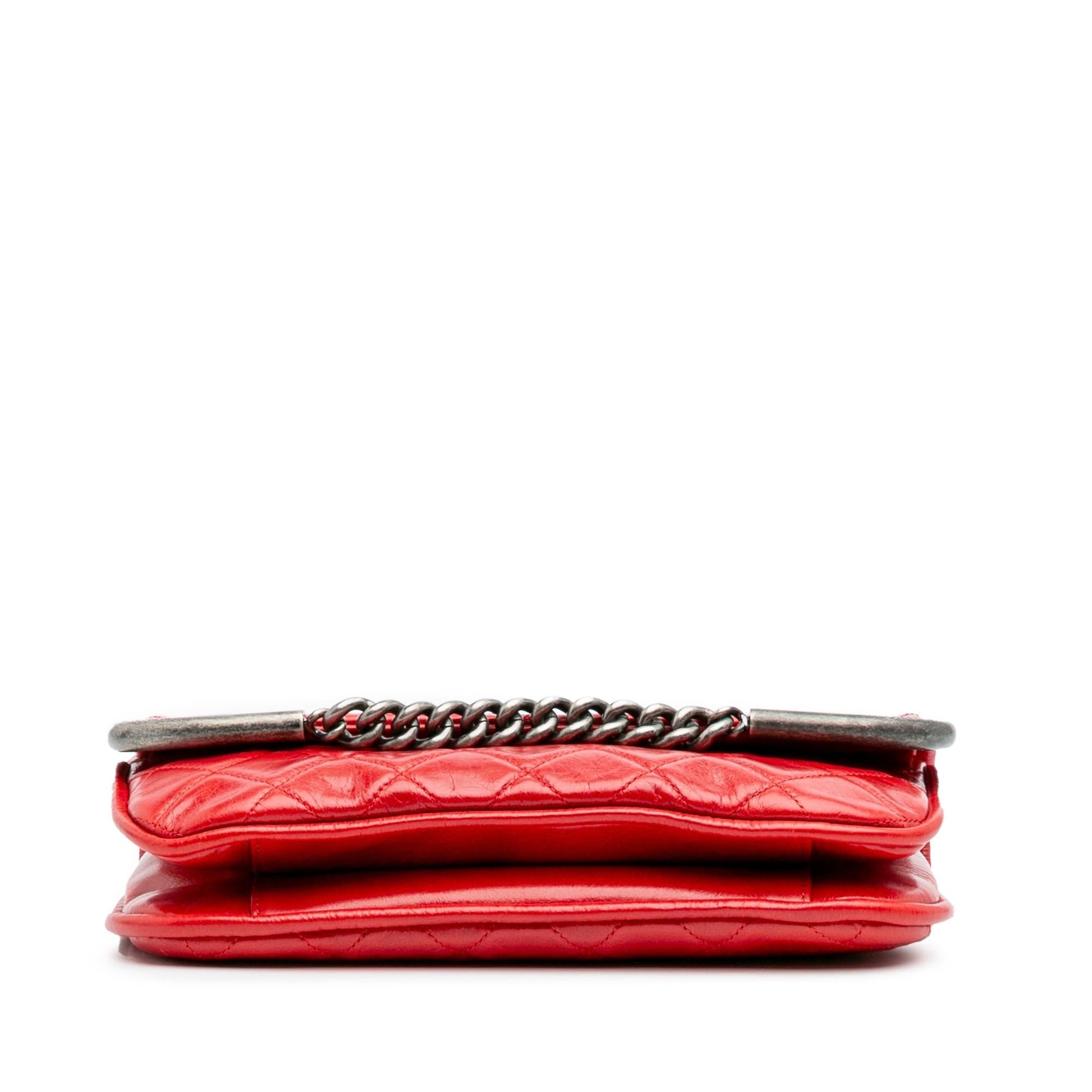 Chanel Aged Calfskin CC Frame Flap Handbag